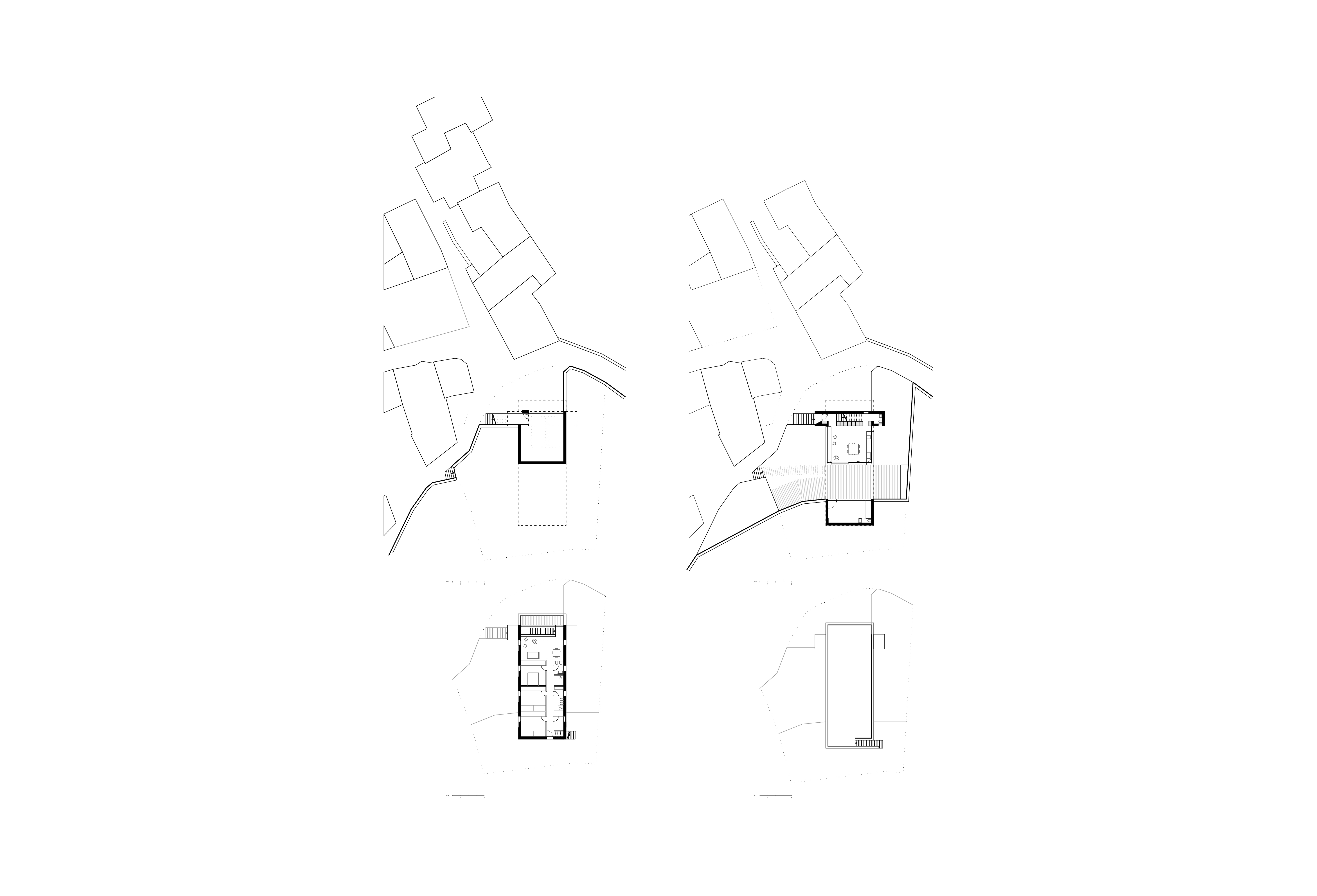 Piante dell'edificato
