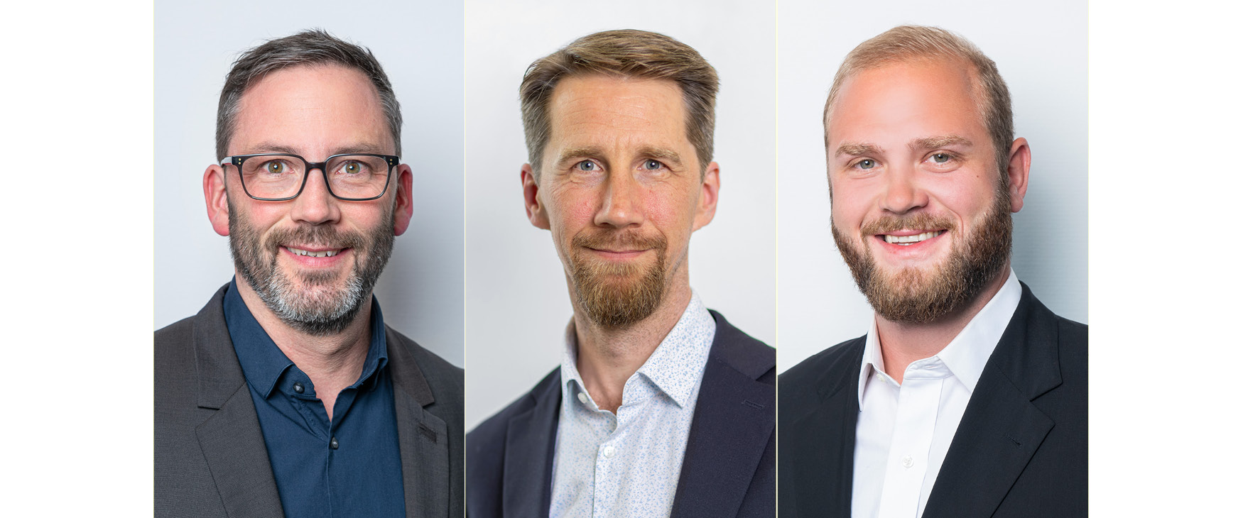 Marco Waldhauser (ingegnere RVC) è vicepresidente SIA, Clemens Blum (architetto) è presidente ZO e Laurindo Lietha (architetto ed economista della costruzione) è responsabile del comitato di pilotaggio del programma Cultura delle prestazioni e degli onorari presso la SIA.