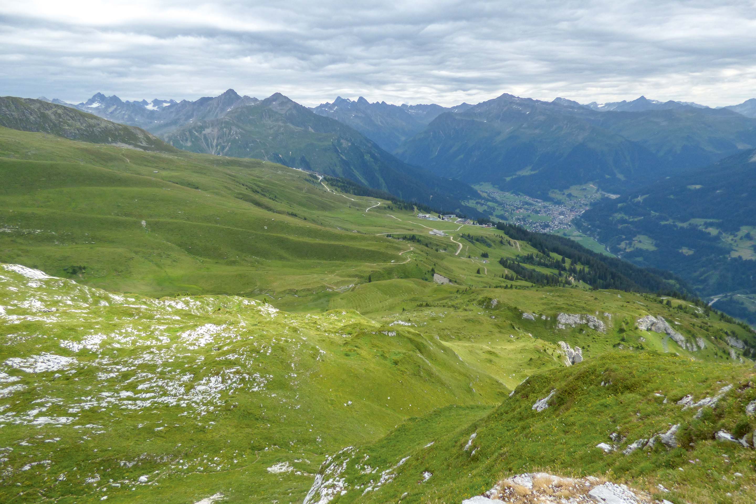Madrisa Solar Skigebiet Landschaft PV Foto