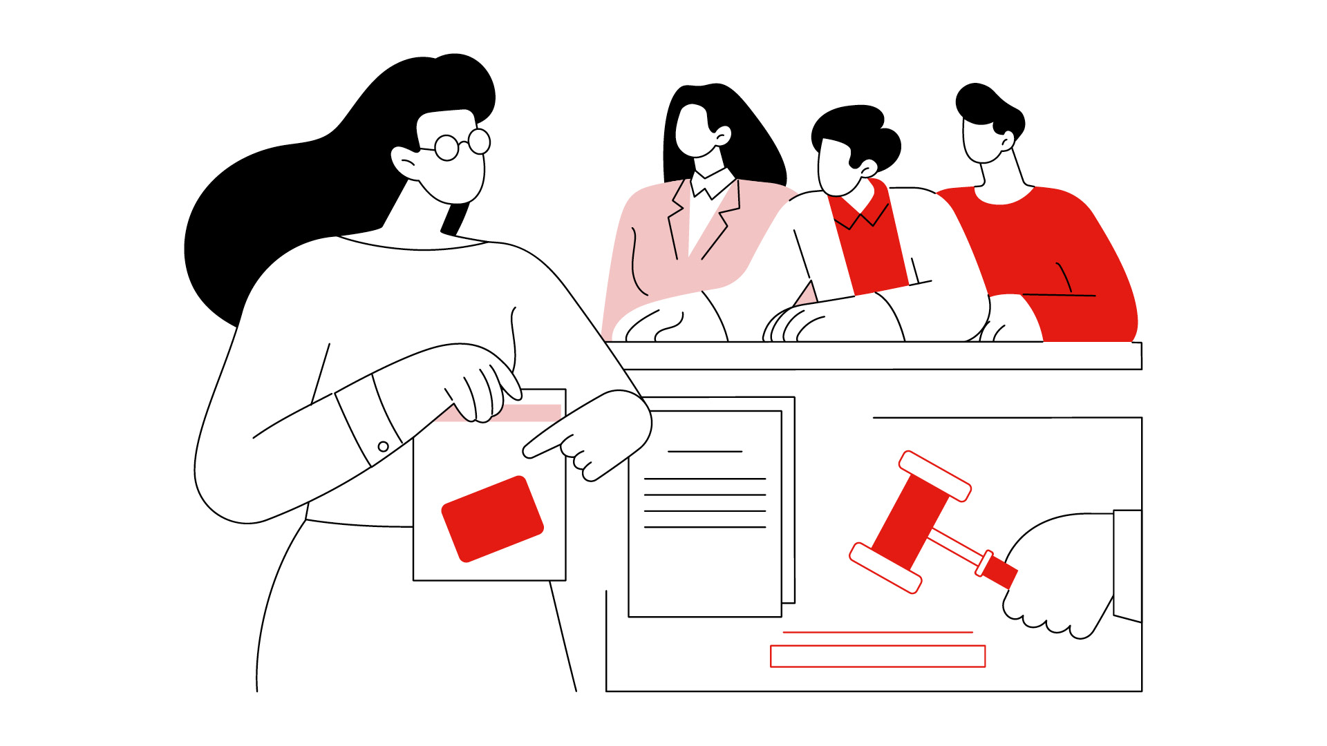Illustration Rechtsfragen