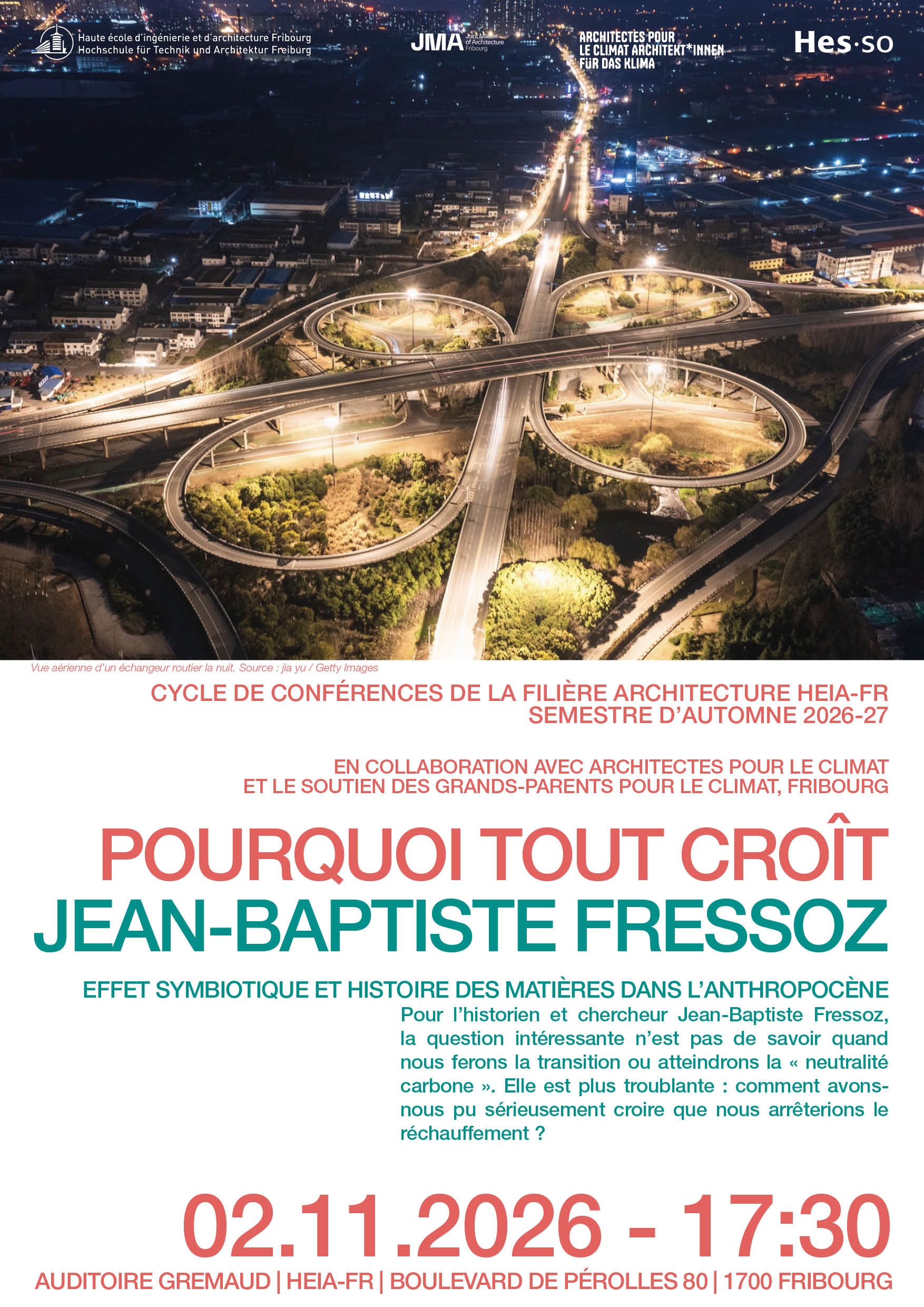 Flyer Conférence JB Fressoz