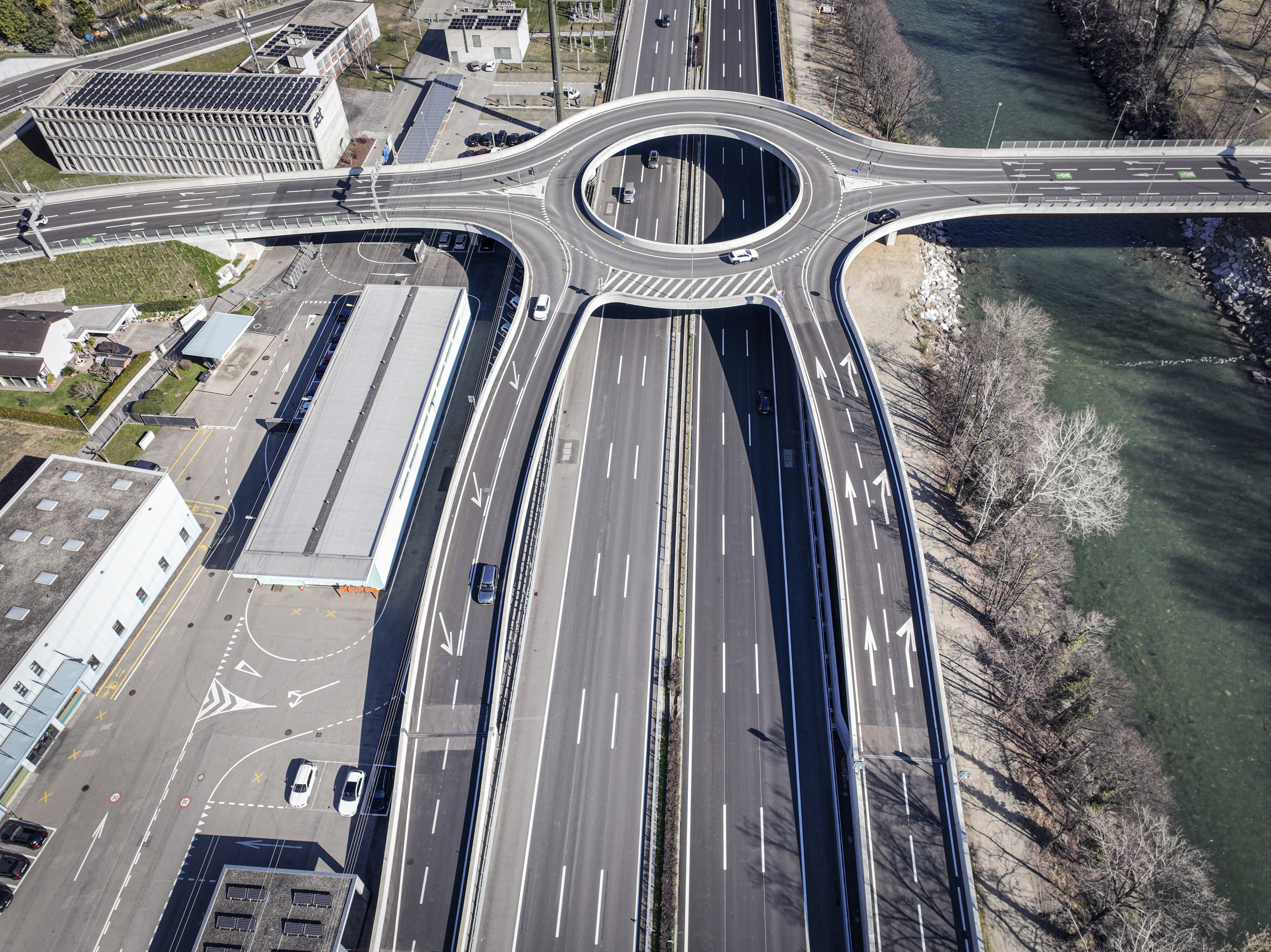 Prix Acier 2026: Autobahnanschluss als Halbanschluss Bellinzona Zentrum, Bellinzona TI