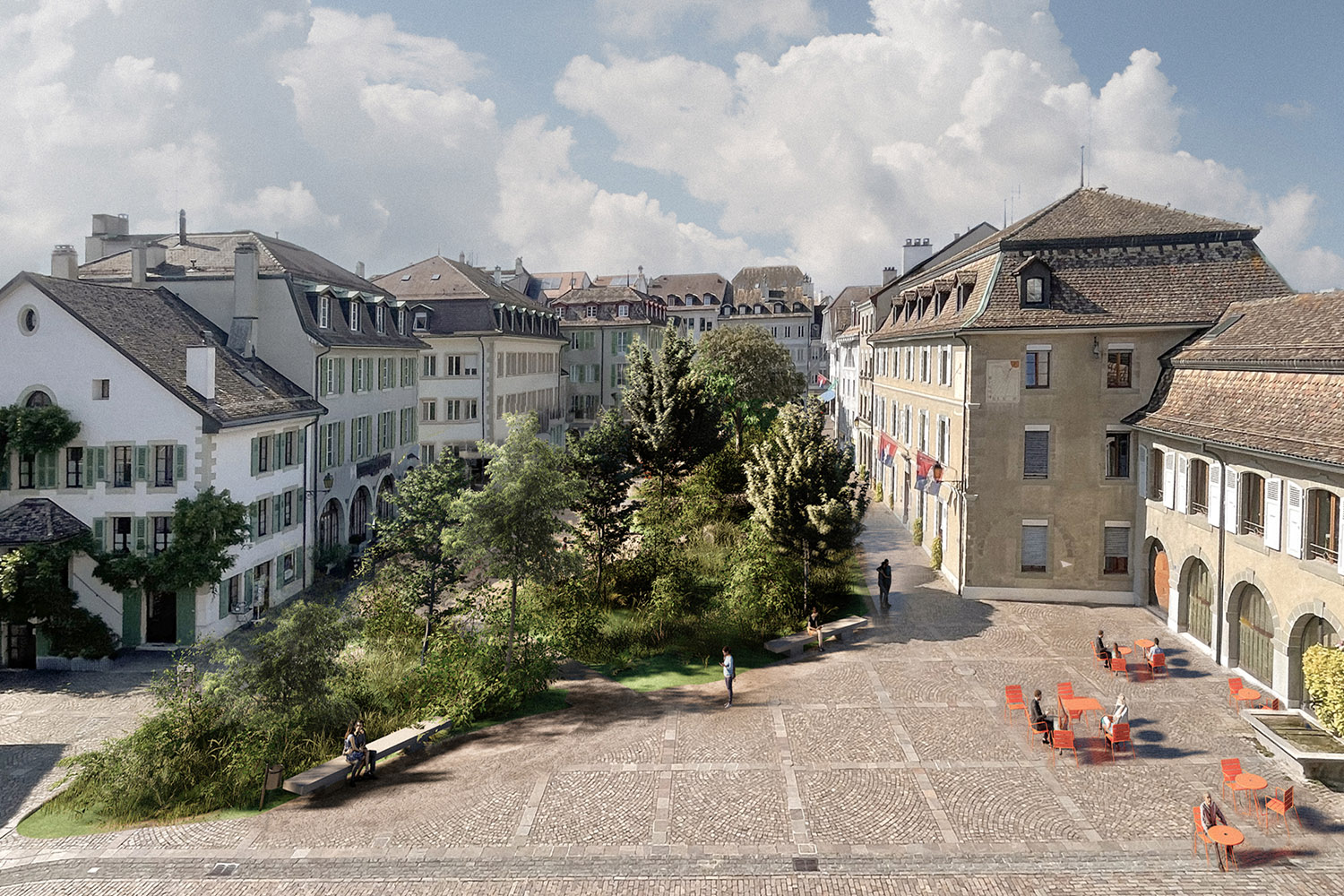Faire de la place au végétal, Nyon VD, 3 septembre - 31 octobre 2026