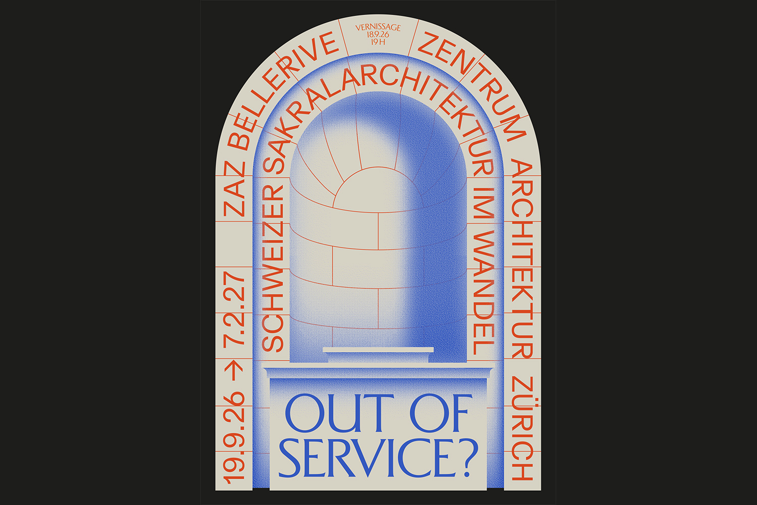 Out of Service? – Schweizer Sakralarchitektur im Wandel, Zürich, 19. September 2026 bis 7. Februar 2027