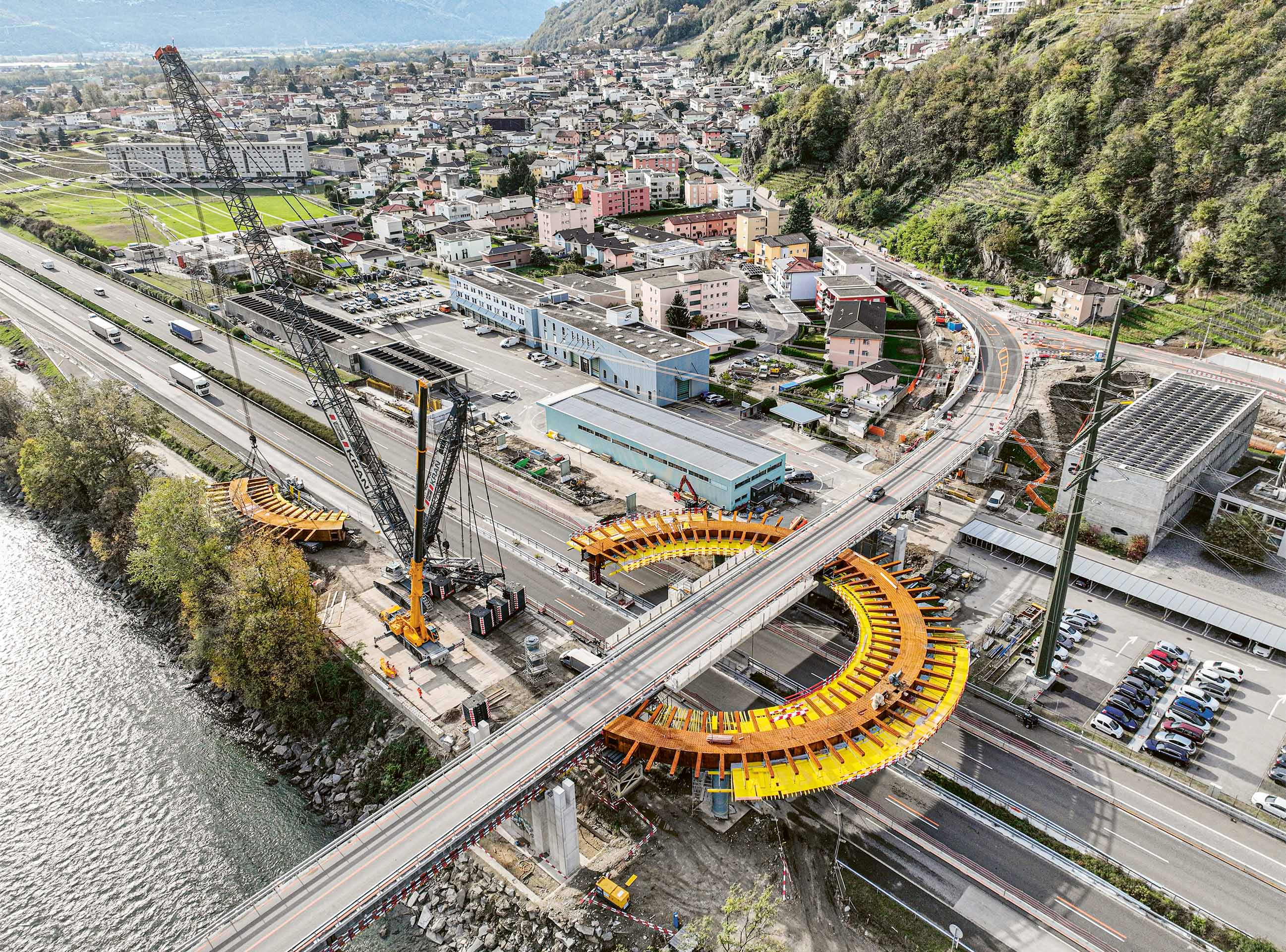 Prix-Acier-2026-Halbanschluss-Bellinzona-Baustelle