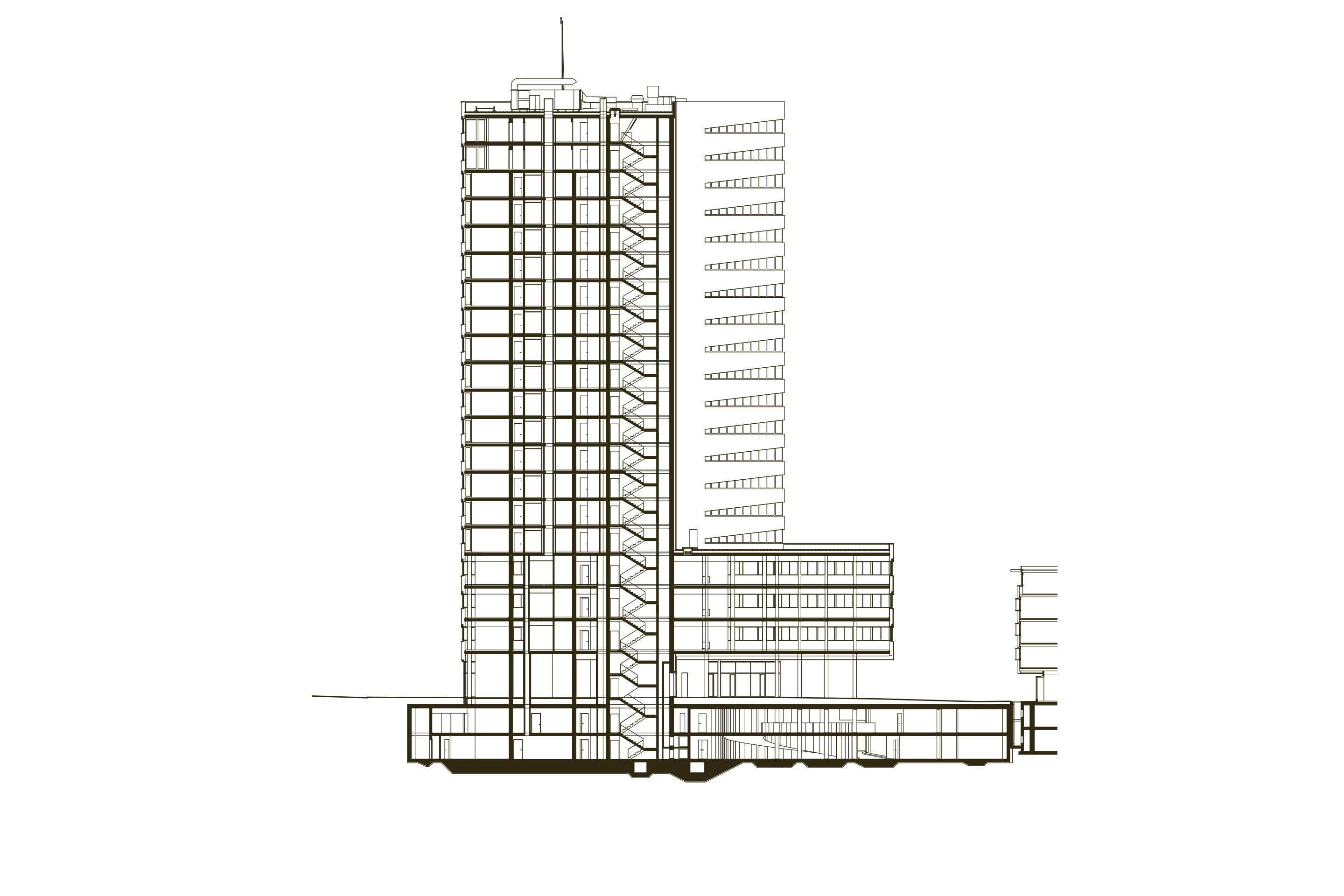 Christ &amp; Gantenbein, Aquila Tower, Pratteln
