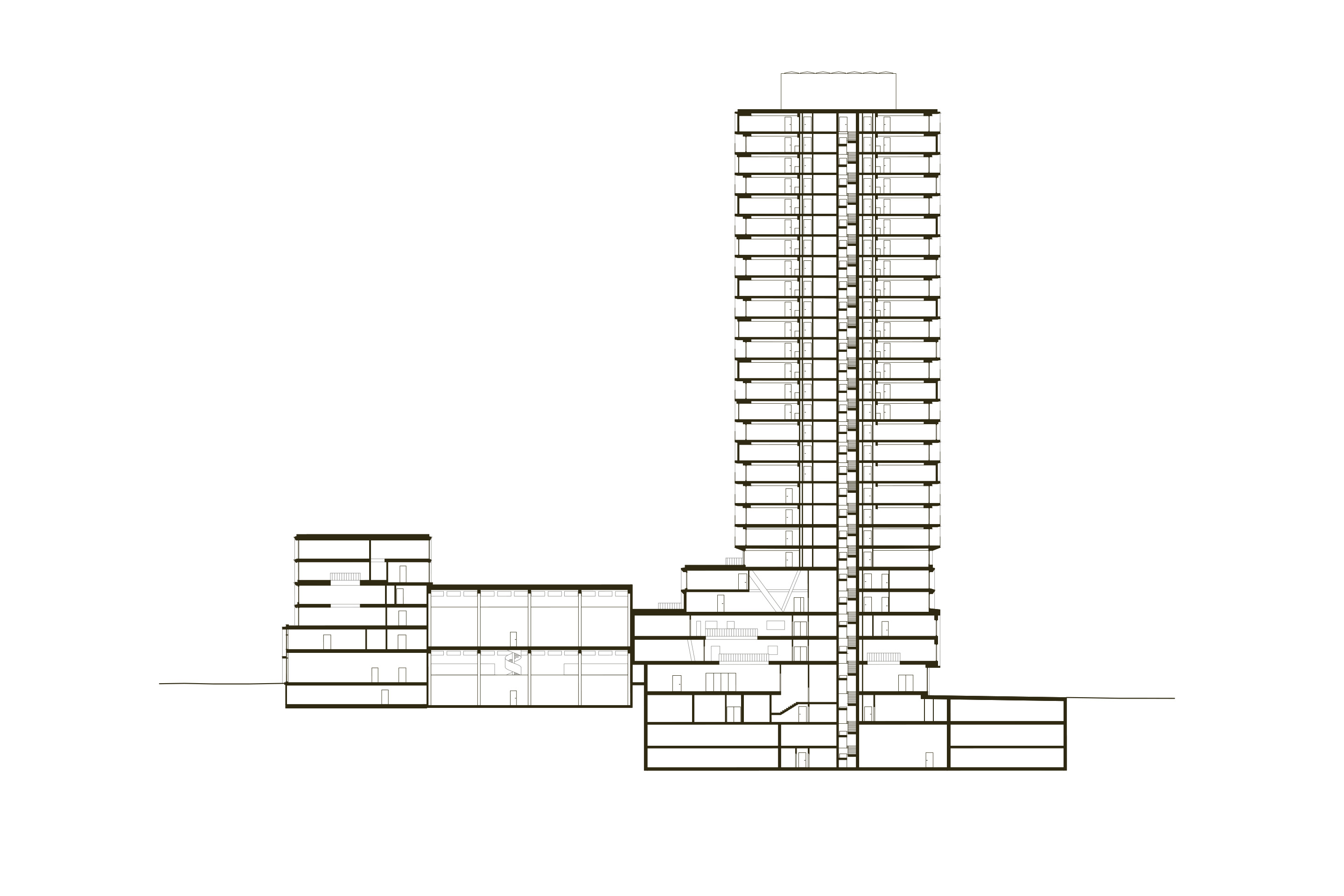 3XN - ltten+Brechbühl, Tilia Tower, Prilly