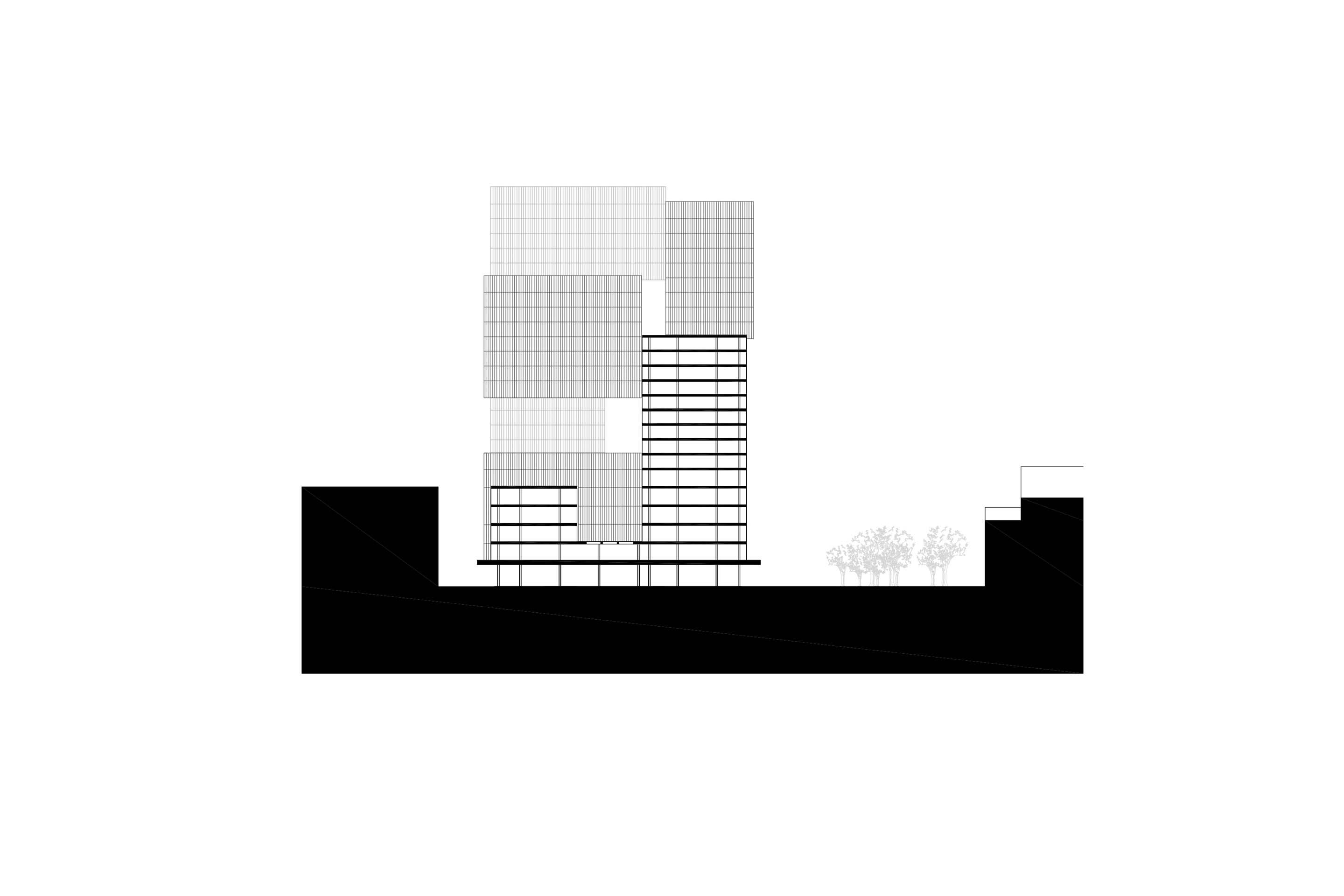 Herzog &amp; de Meuron, Meret Oppenheim Tower, Basel