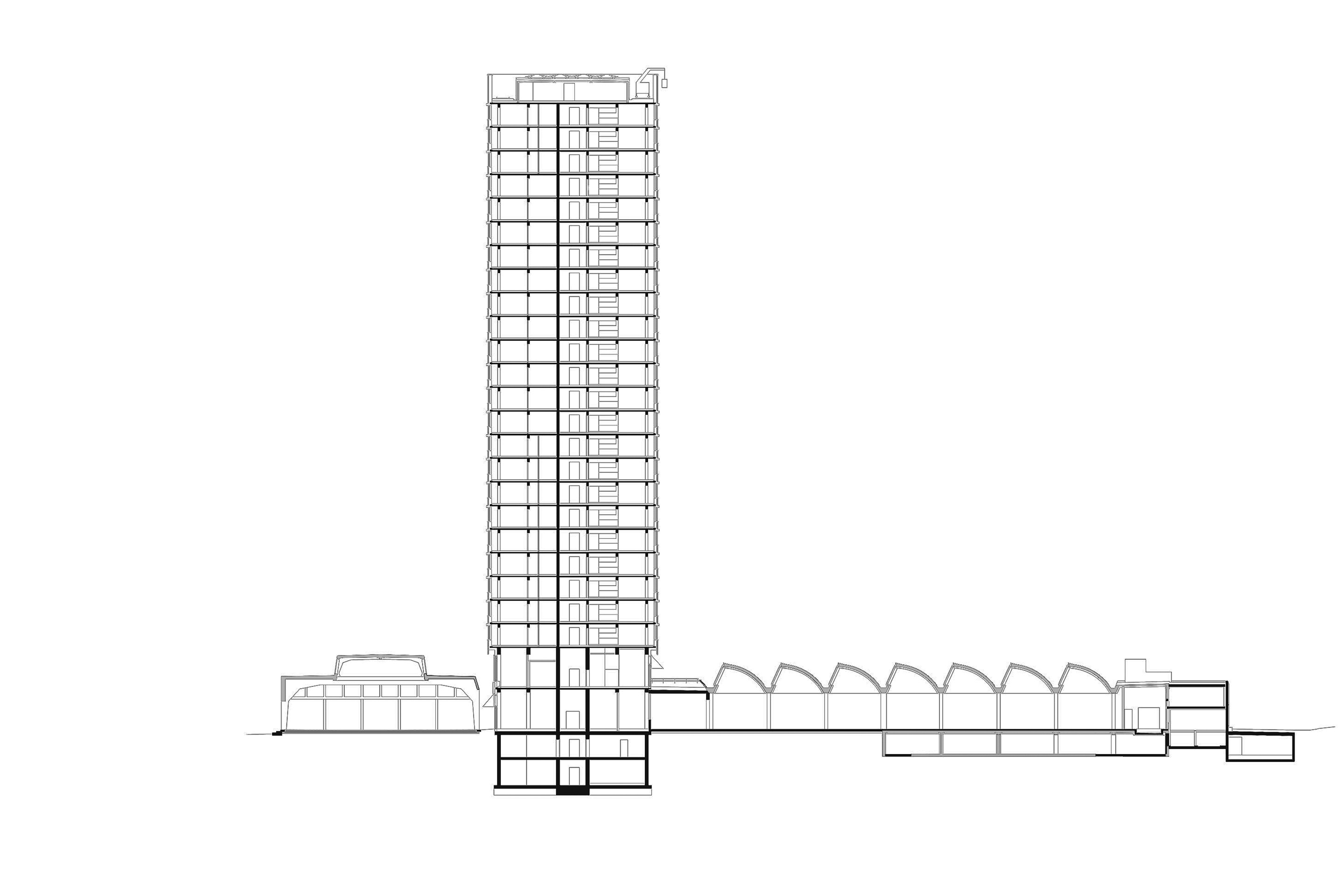 Pool Architektur, Alto Tower, Zürich-Altstetten