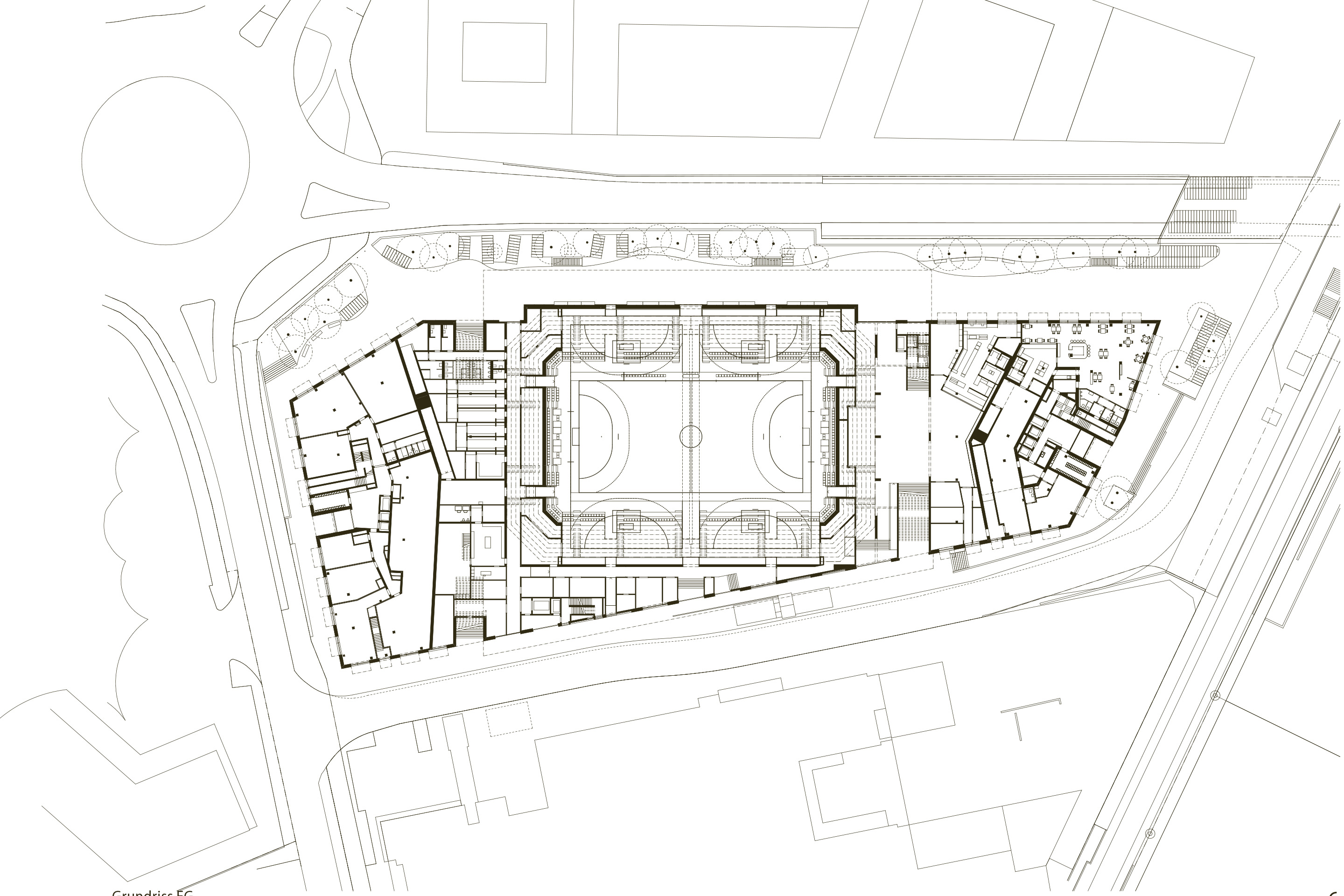 Groundfloor plan