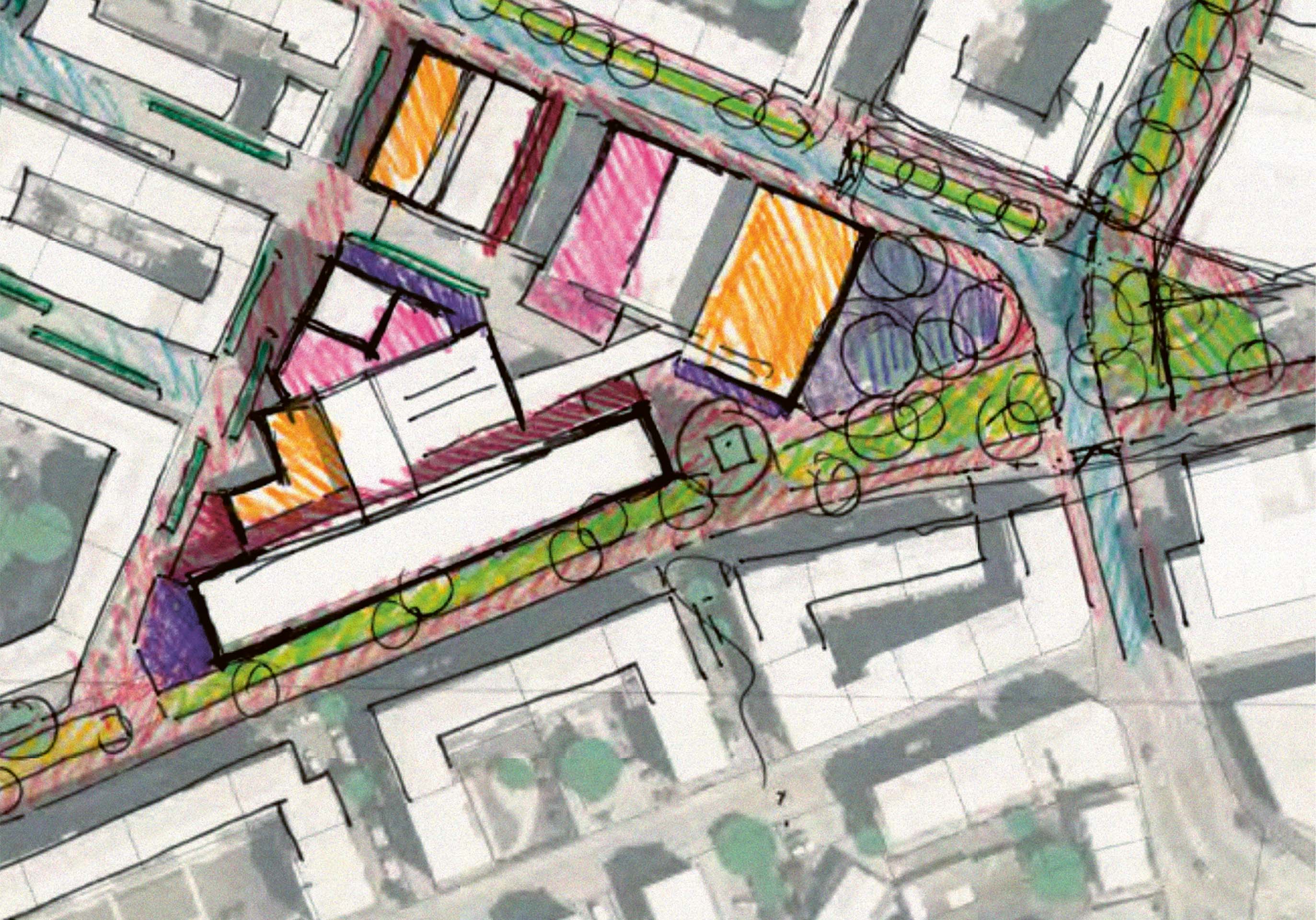 Gebietsentwicklung Kleinmatt Bireggstrasse Luzern Variante Metamorphose