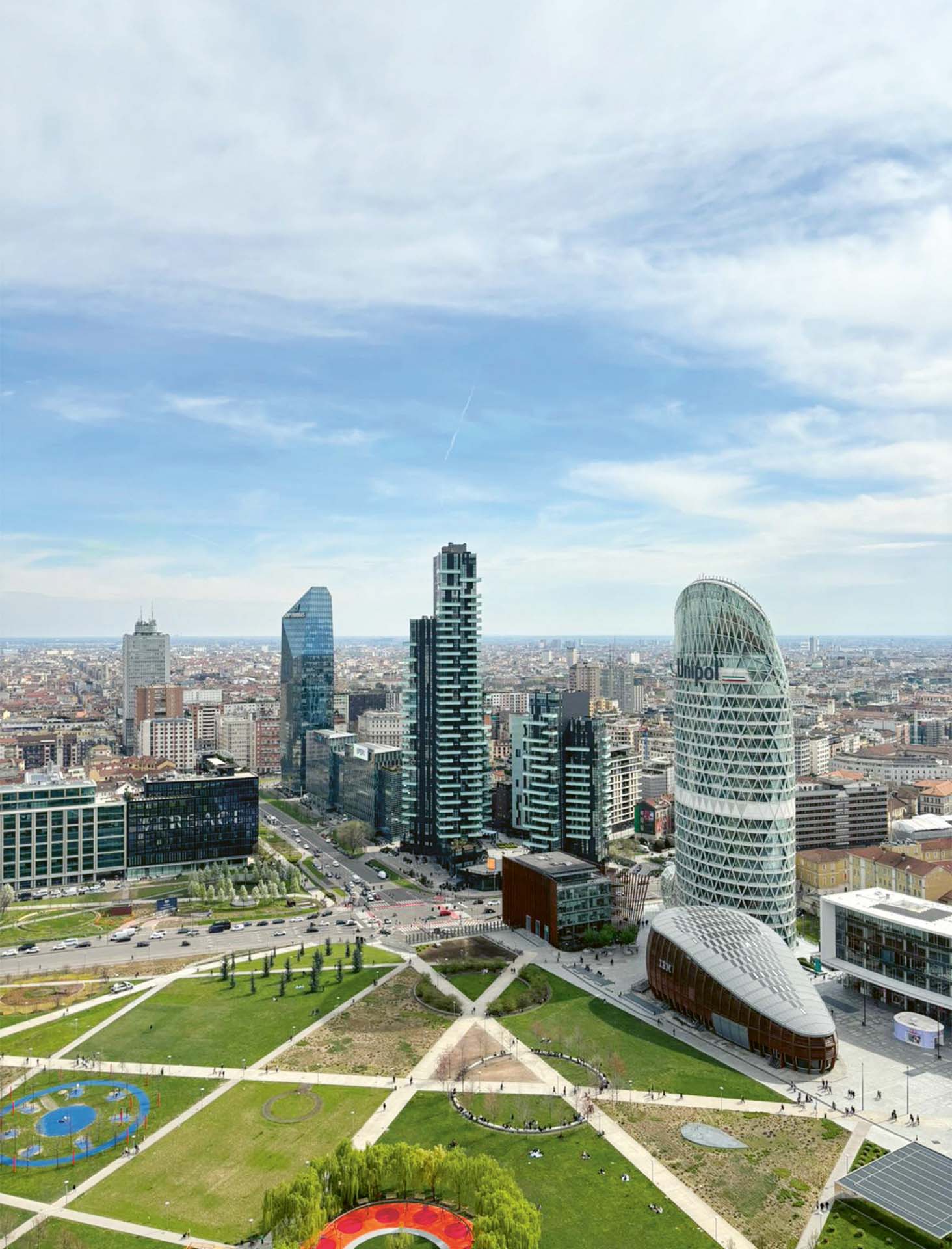 Porta Nuova - Parco Biblioteca degli Alberi, Milano.