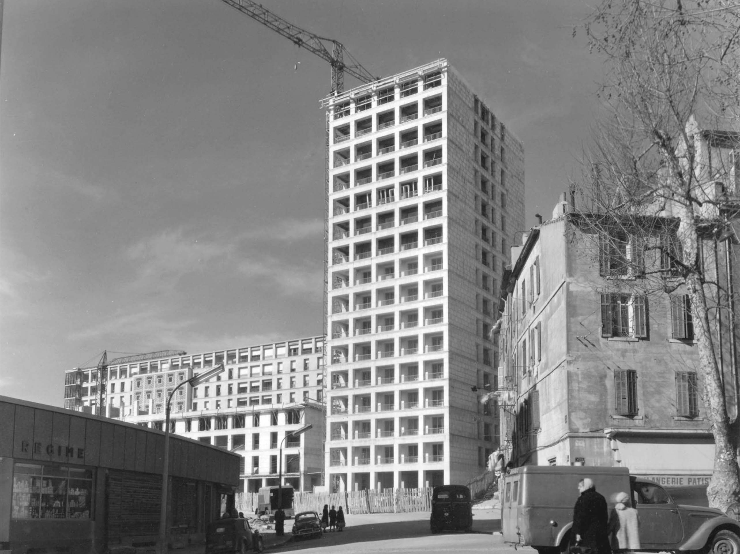 Fernand Pouillon, La Tourette, Marseille (1954).