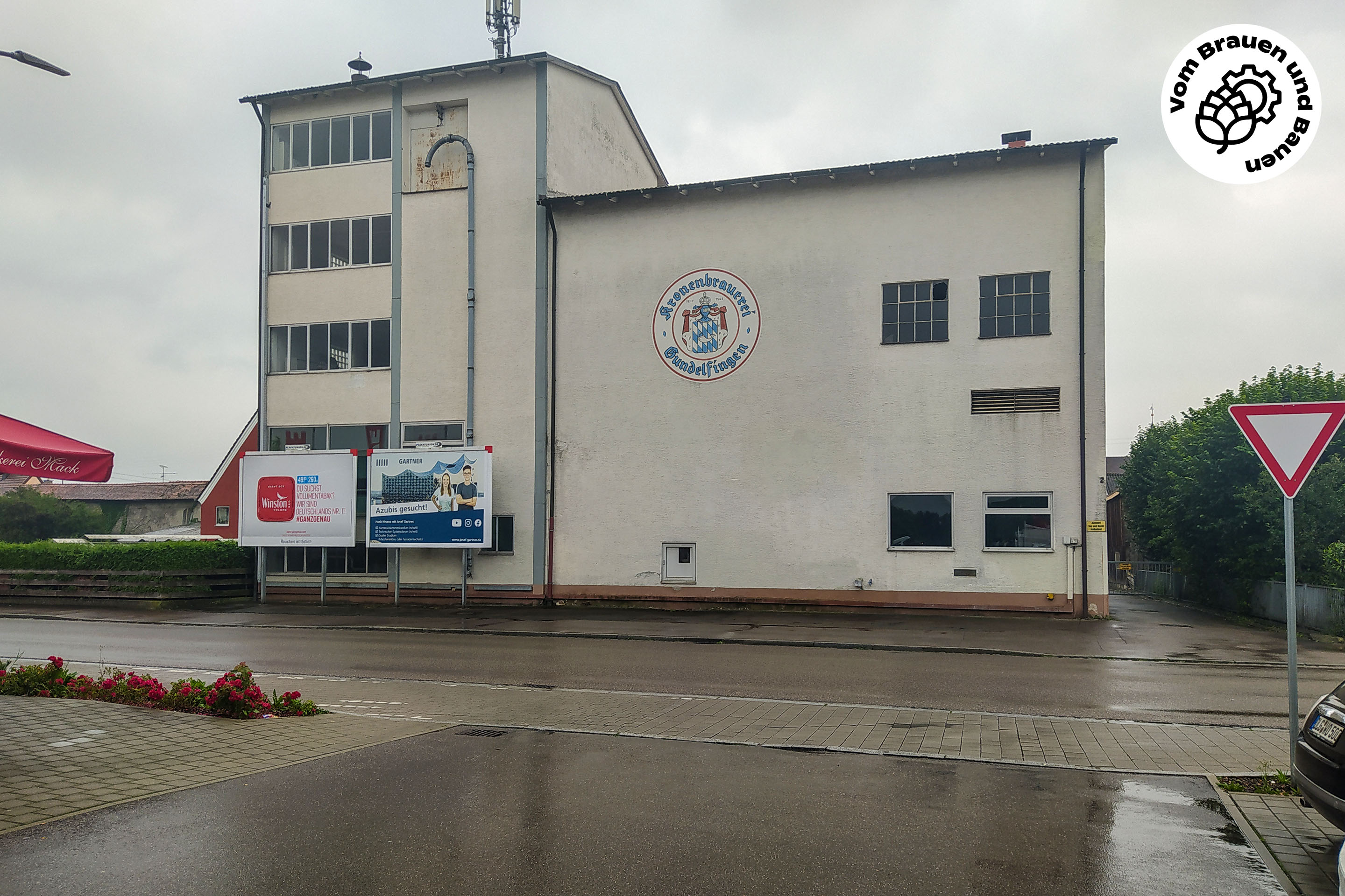 Nordansicht der ehemaligen Kronenrauerei