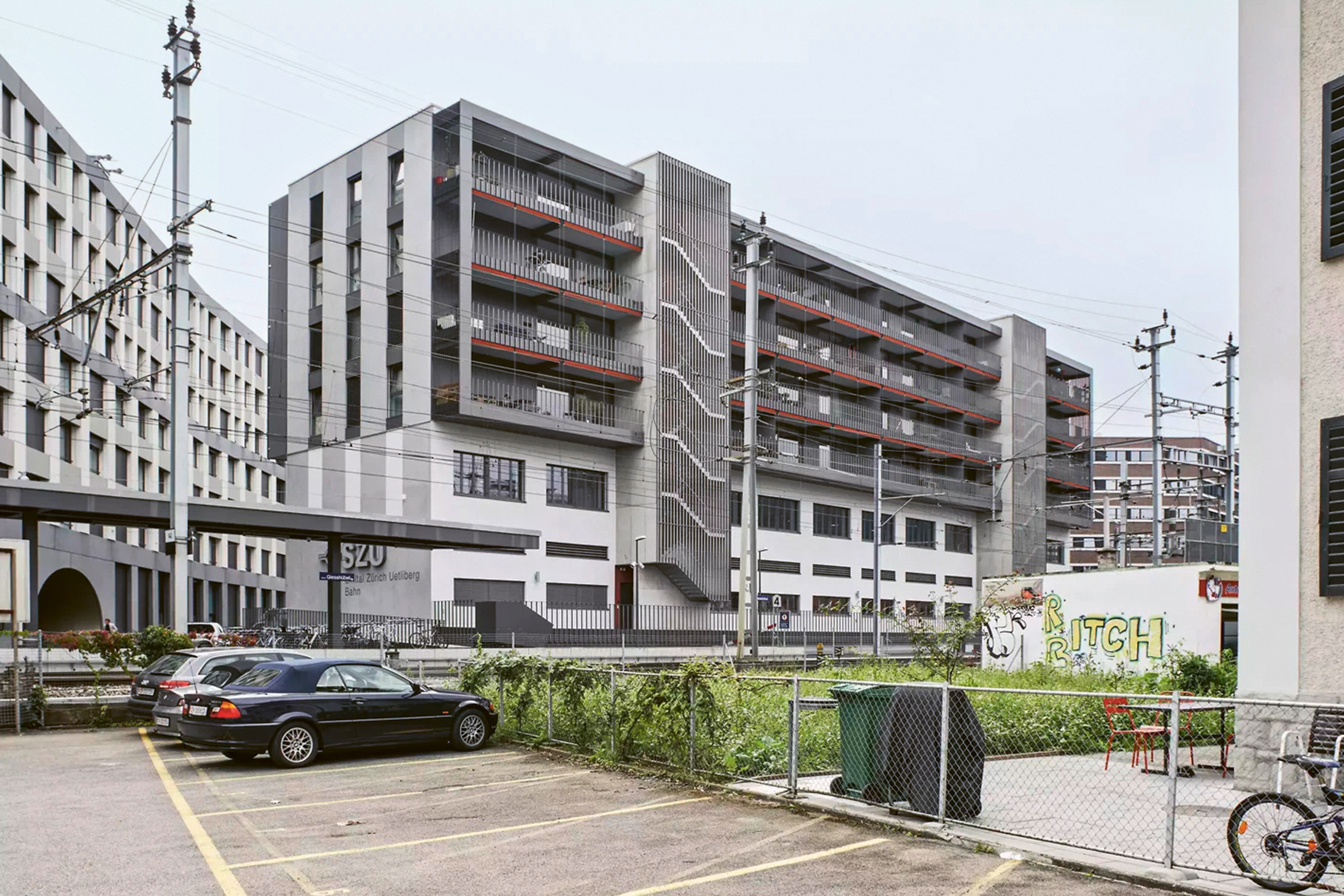 Aufstockung Gewerbebau SZU, Zürich, 2015 (Sihltal Zürich Uetliberg Bahn SZU; burkhalter sumi architekten; Lüchinger Meyer Partner; Makiol + Wiederkehr; Hector Egger)