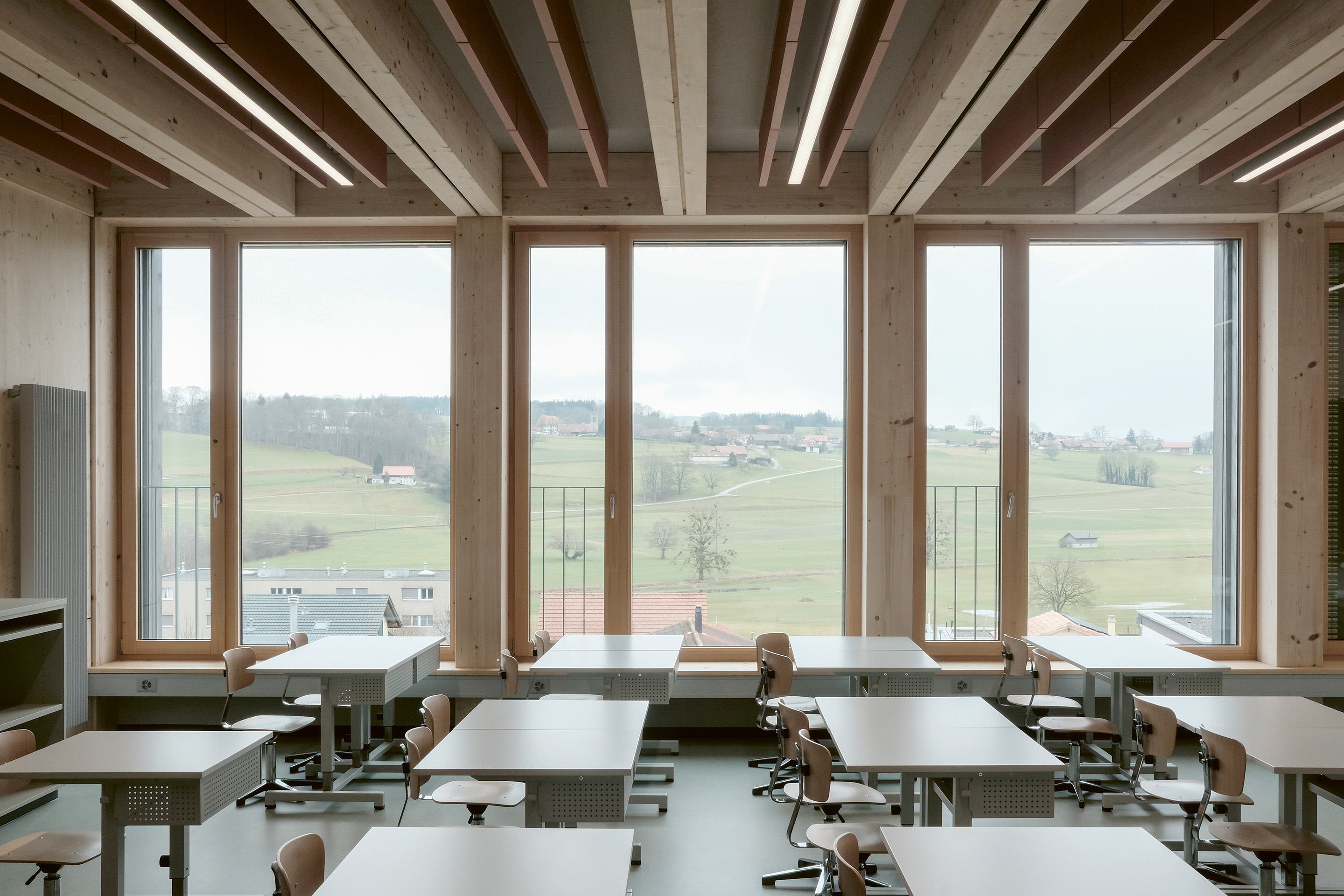 école primaire, Romont (FR), 2024