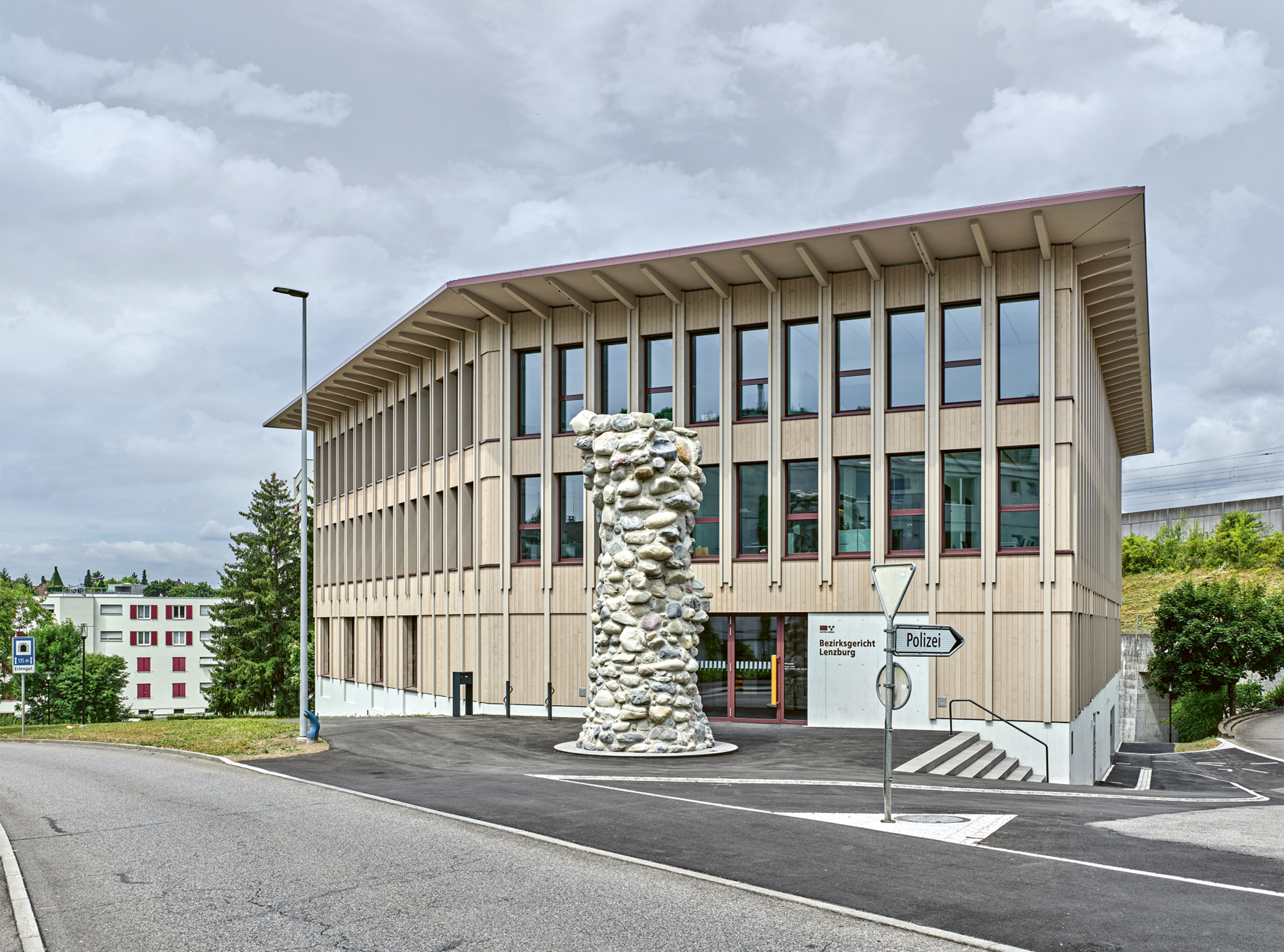 Neubau Bezirksgericht, Lenzburg (AG), 2025