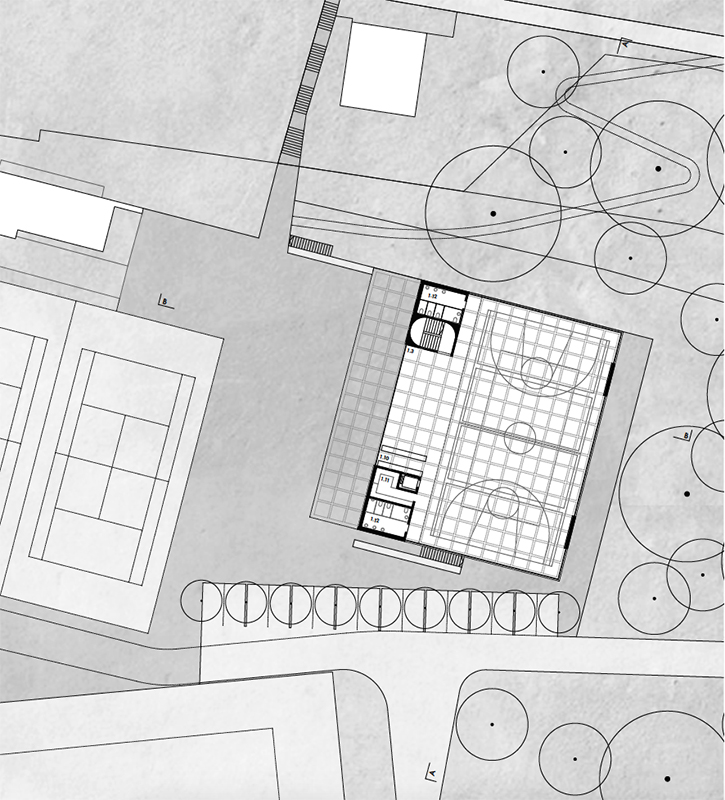 Montemurro Aguiar Architetti, progetto per la nuova palestra delle Terre di Pedemonte, Verscio (TI), 2018, 5° premio