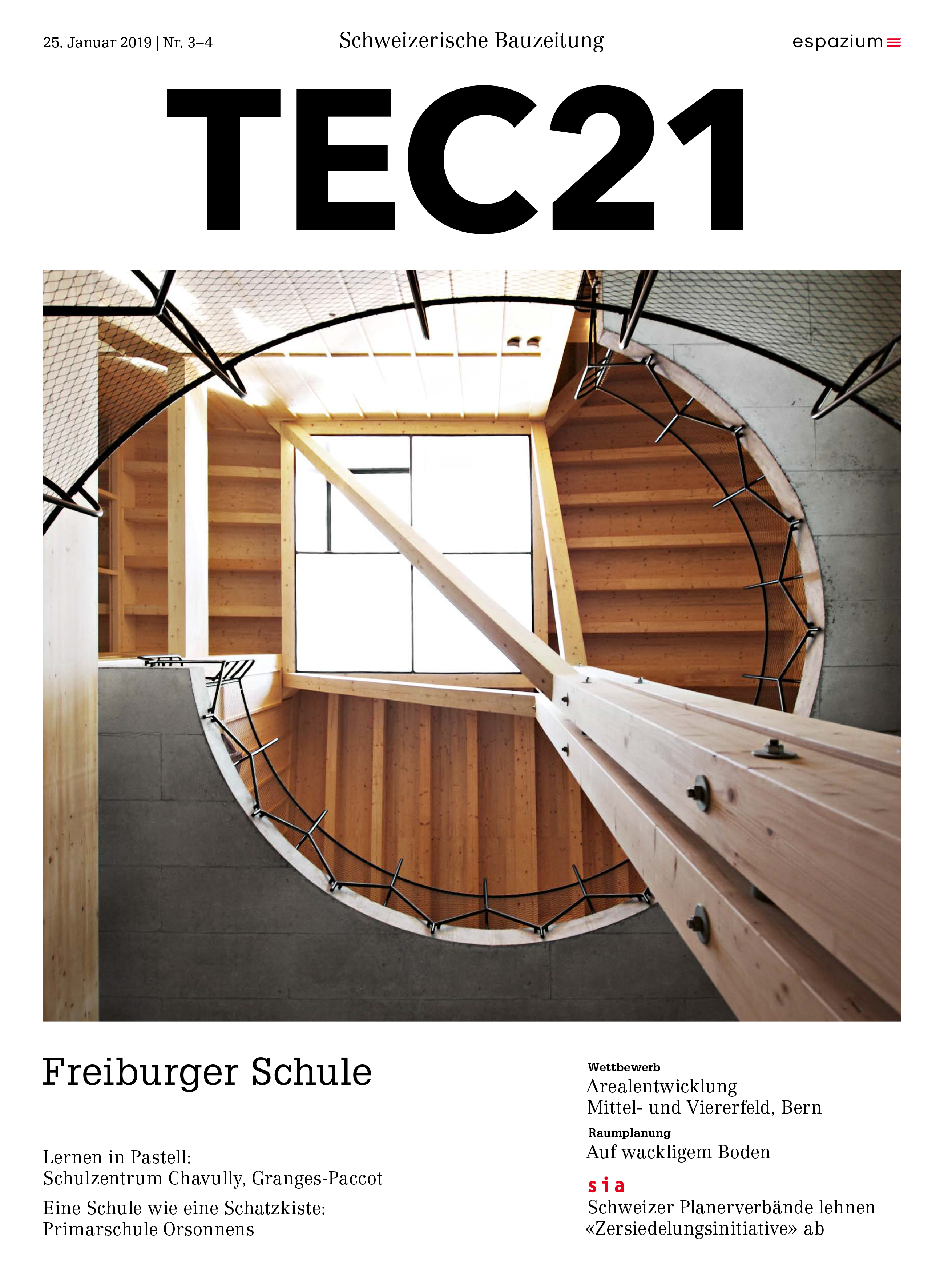 TEC21 Nr. 3–4 / 2019