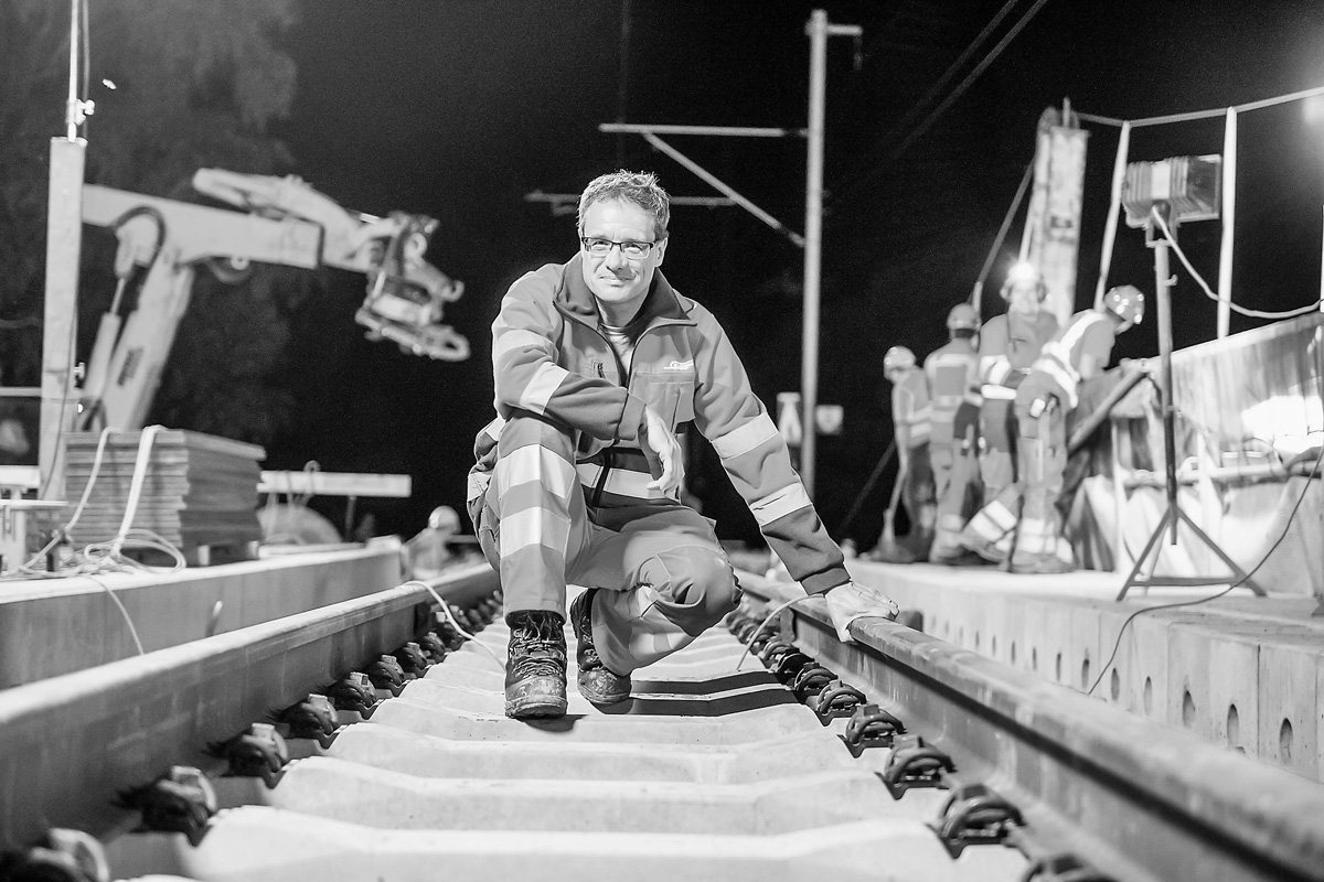 Karl Baumann ist Leiter Kunstbauten der RhB Infrastruktur. Als Vertreter der Bauherrschaft war er Mitglied der Jury.