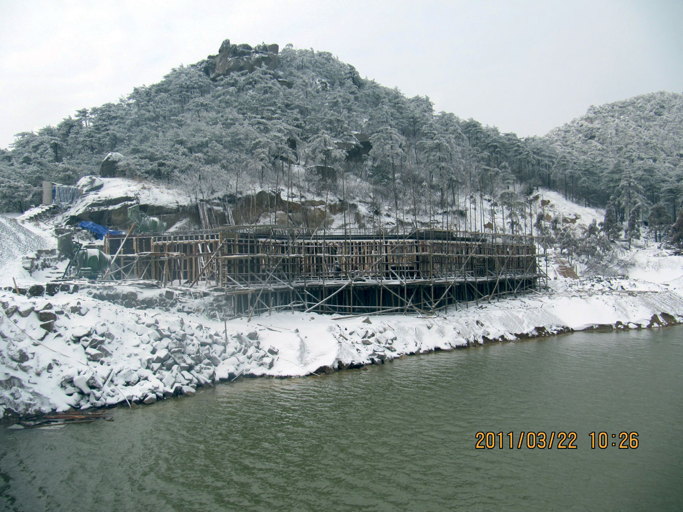 Les conditions climatiques et de chantier ont guidé la matérialité du projet