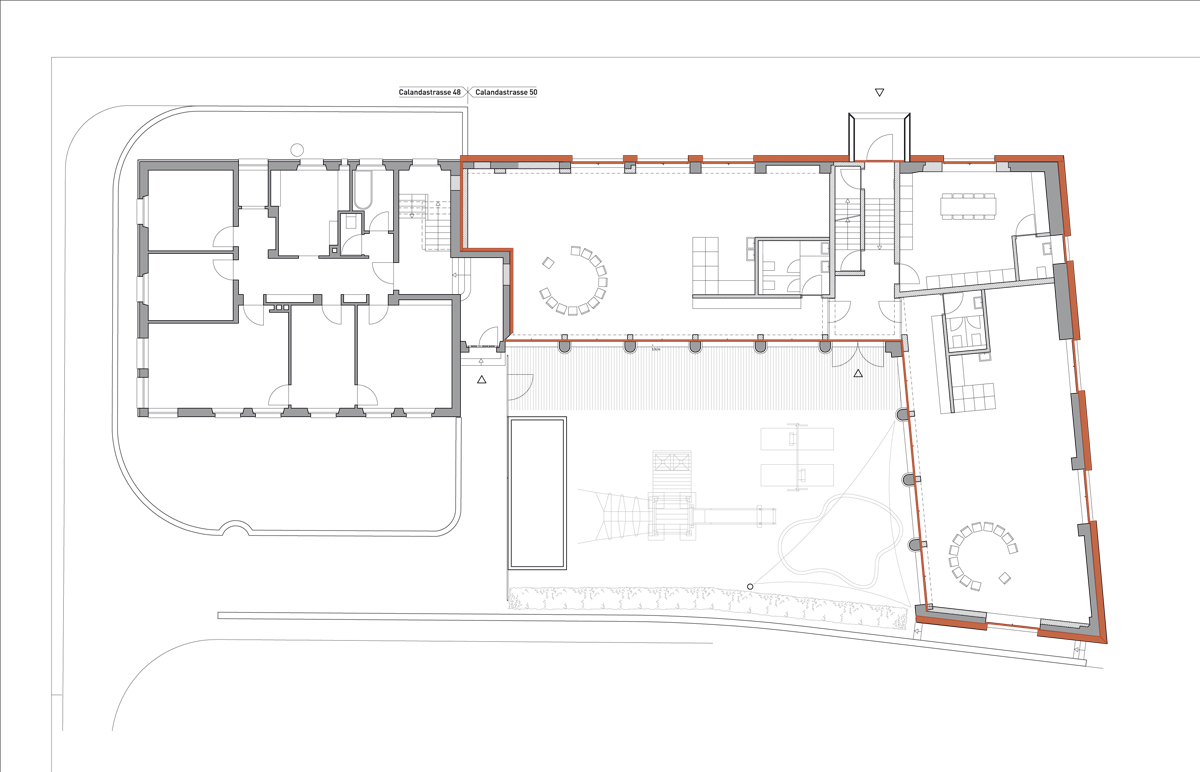 Grundriss EG Nebengebäude