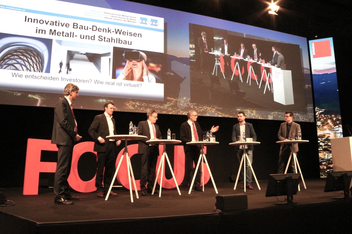 Von links nach rechts: Donato Sconamiglio, Mark Hauser, Christoph Andenmatten, Artho Marquart, Marc Marson, Christoph Windlin.