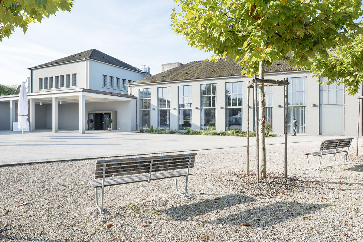 Die sorgfältige Innen- und Aussensanierung der Kurbrunnenanlage sichert die wertvolle Bausubstanz und schafft Öffentlichkeit.