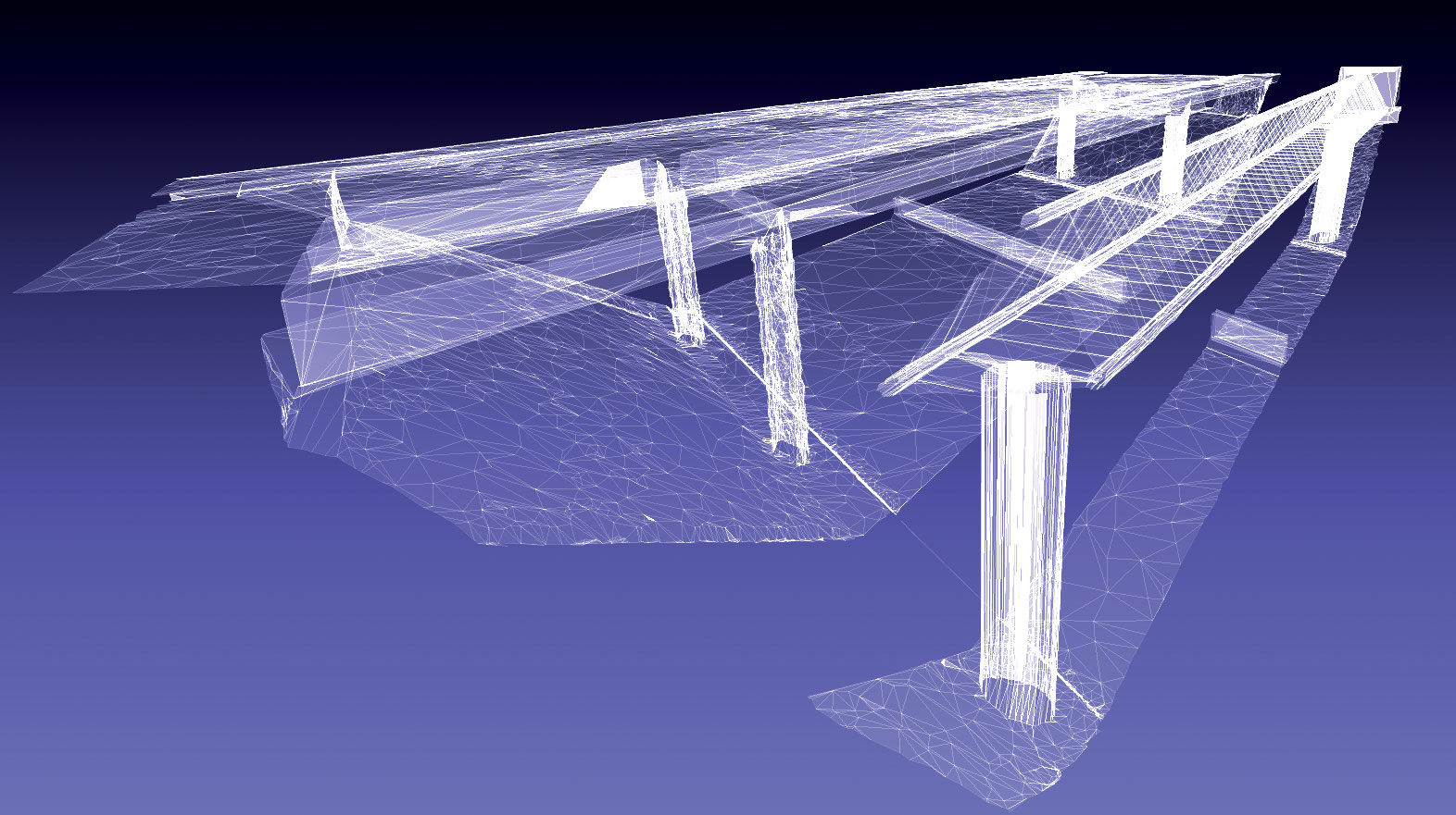 Modélisations du pont de la Blécherette sur l’A9