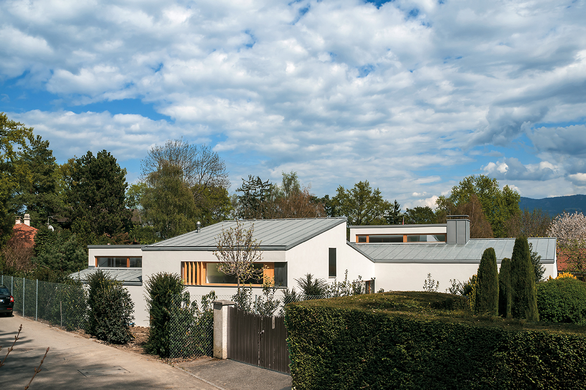 «Das beste Einfamilienhaus»: Von aussen erhält man nur wenig Anhaltspunkte über das komplexe Innenleben des Hauses.