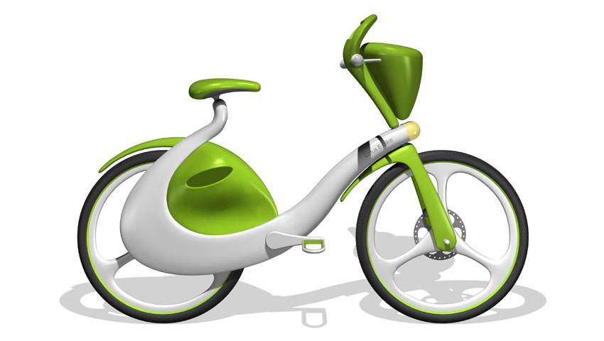 E-bike Lotus a energia solare, Giancarlo Zema Design Group