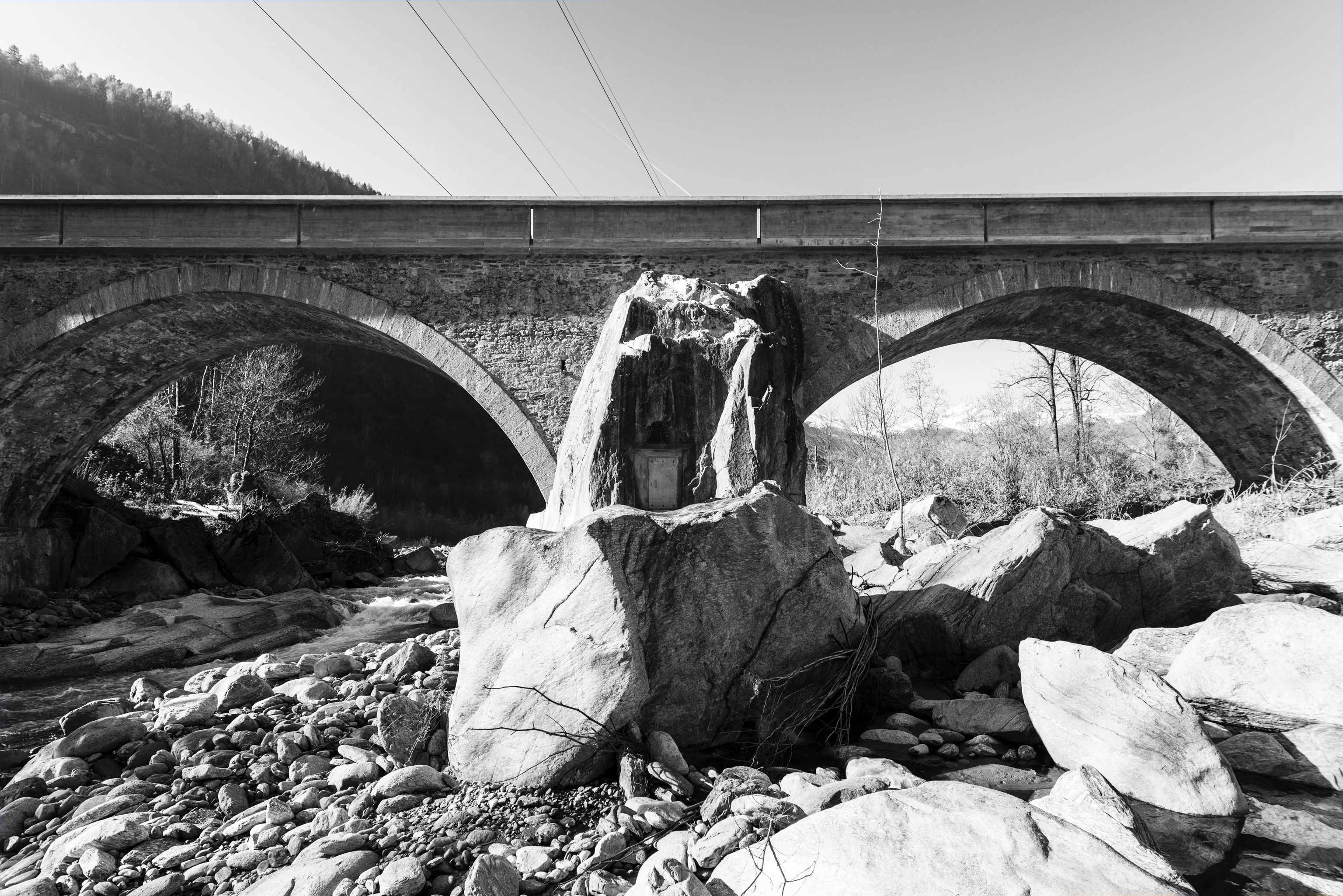 Ponte sul Brenno, Acquarossa Motto (2012). Ingegneri Pedrazzini Guidotti, Lugano