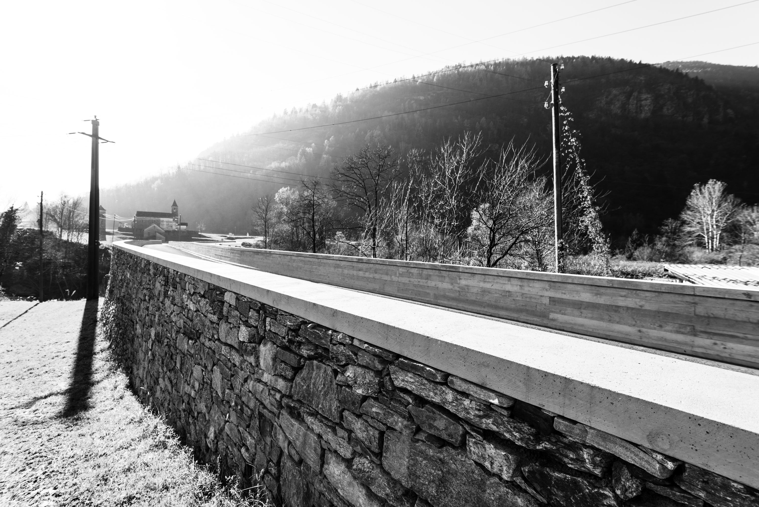 Ponte sul Brenno, Acquarossa Motto (2012). Ingegneri Pedrazzini Guidotti, Lugano