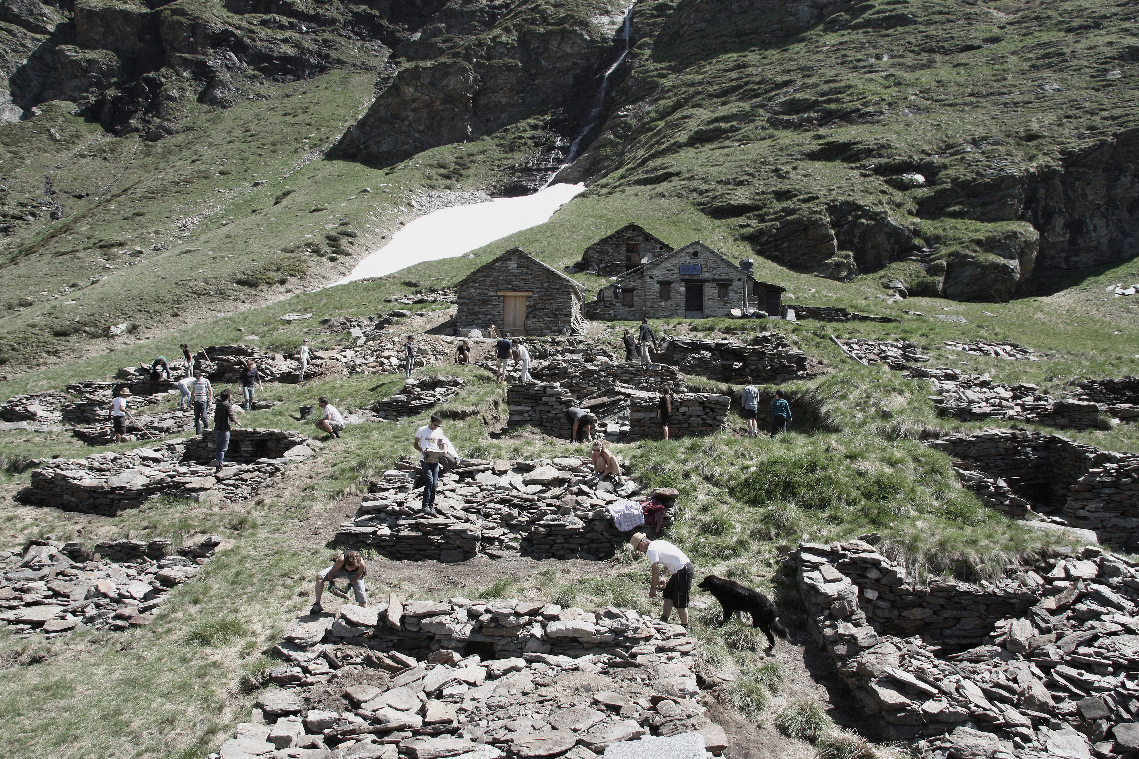 Ricomposizioni a Sceru e Giumello Valle Malvaglia (2015). Martino Pedrozzi, Mendrisio