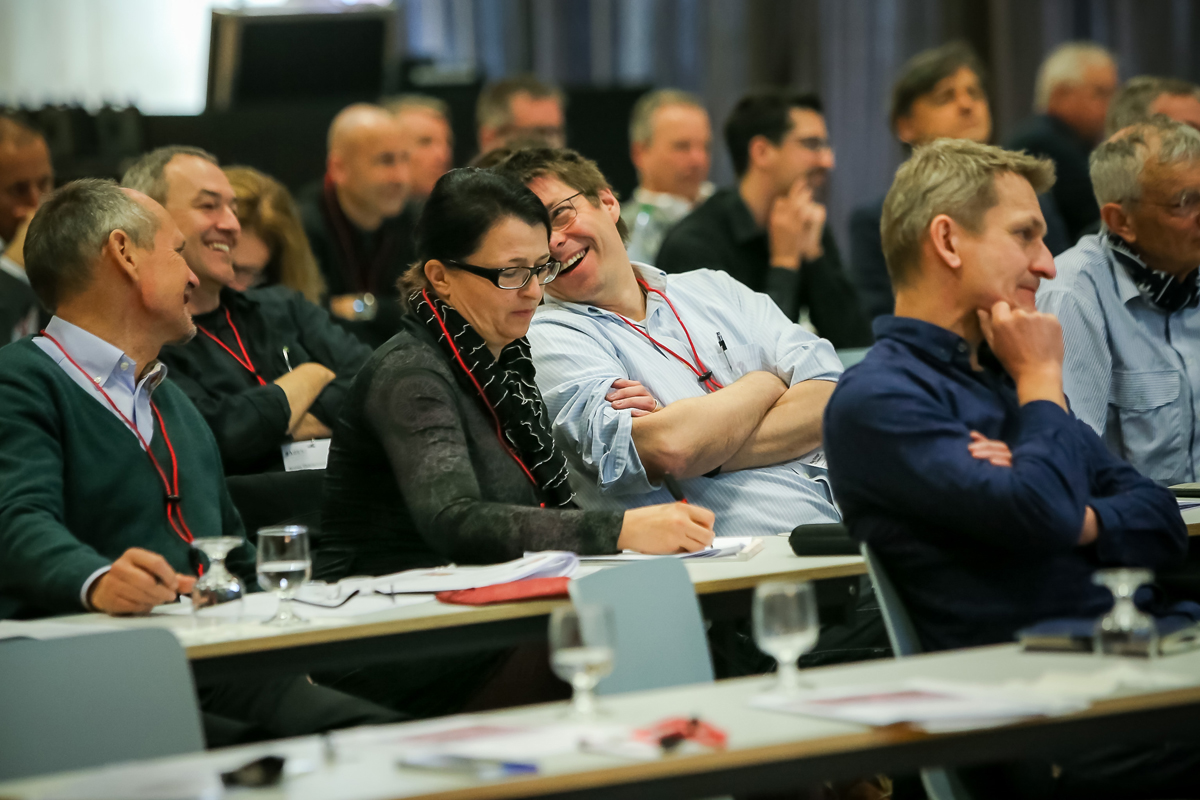 Das interessierte Fachpublikum an der Eröffnungsveranstaltung.