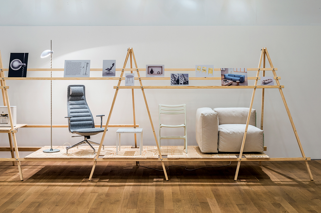 Allestimento della mostra «Jasper Morrison – Thingness» al Museum für Gestaltung, dal 4 febbraio al 5 giugno 2016.