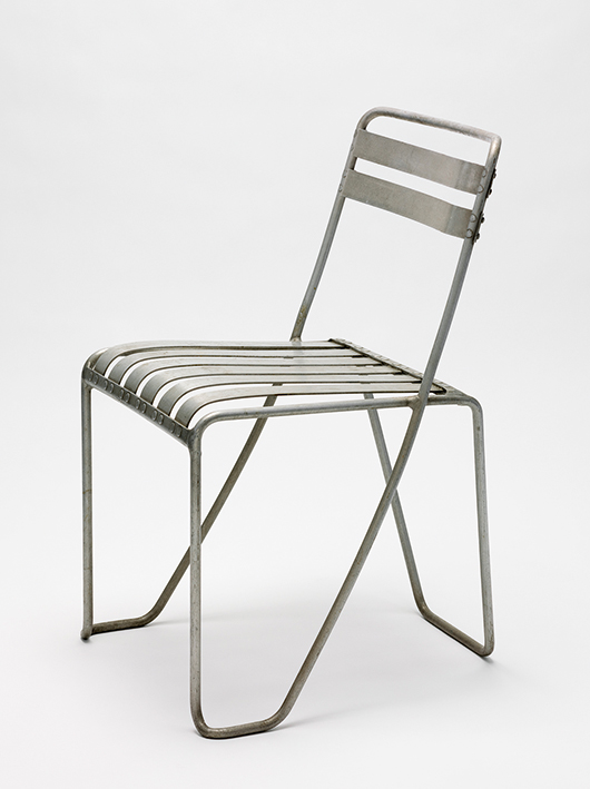 Alfred Roth, aluminium chair Roth, Aluminiumschweisswerk Schlieren, ch, 1933.
