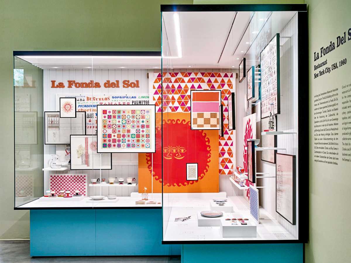 Entwürfe für das Restaurant «La Fonda del Sol», New York, 1960.