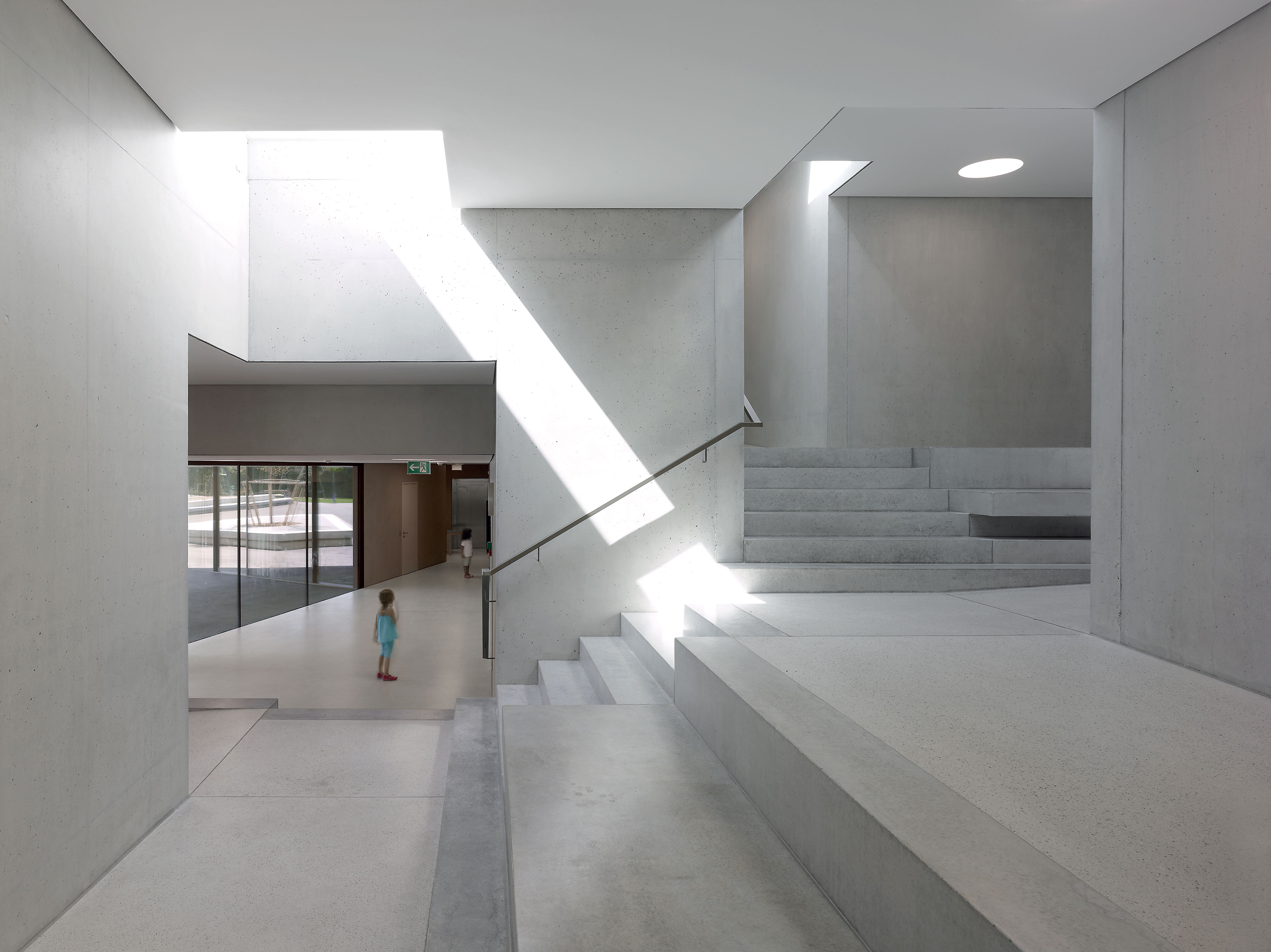 Vue de l’espace de distribution