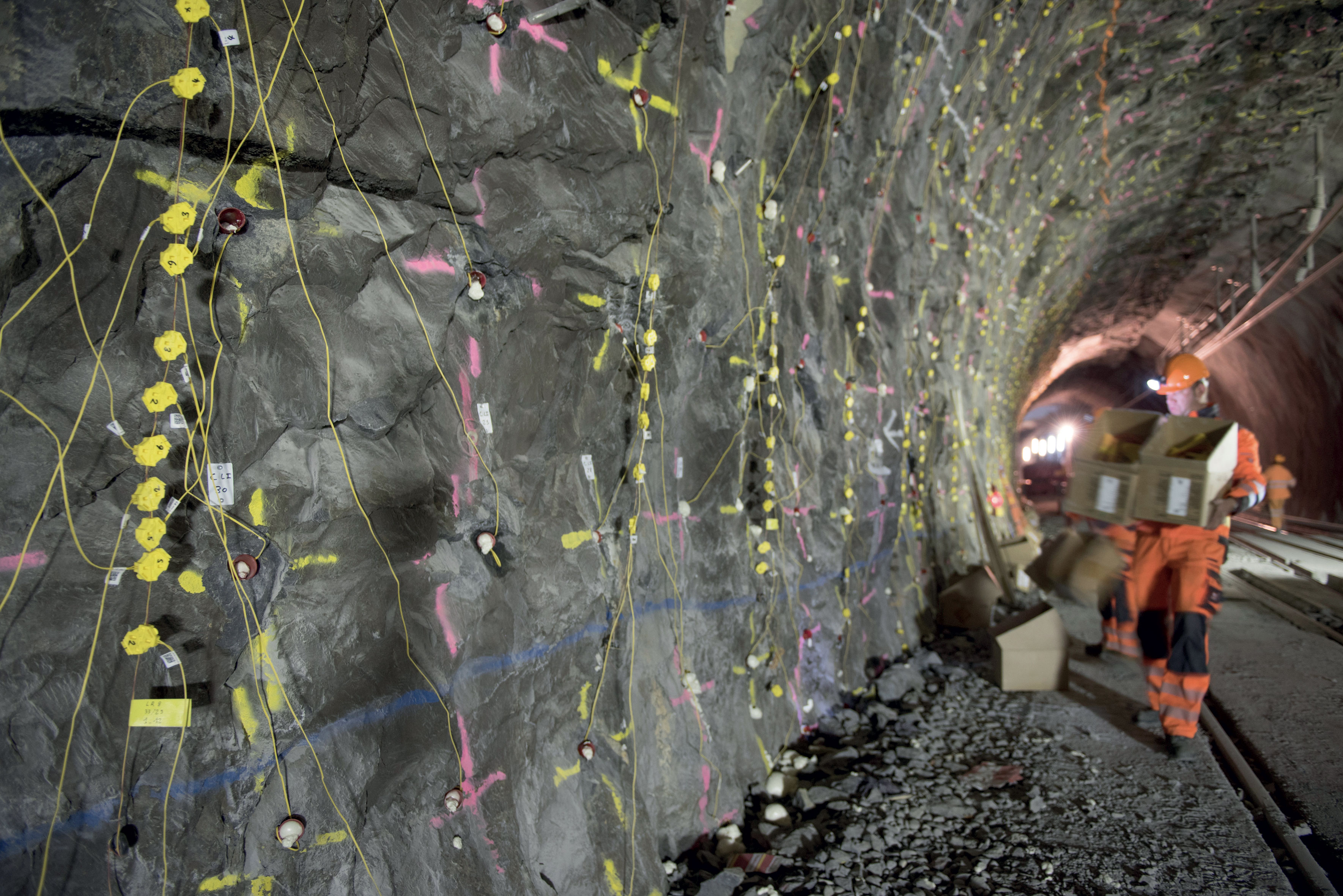 Chargement des trous pour le minage du 7 novembre