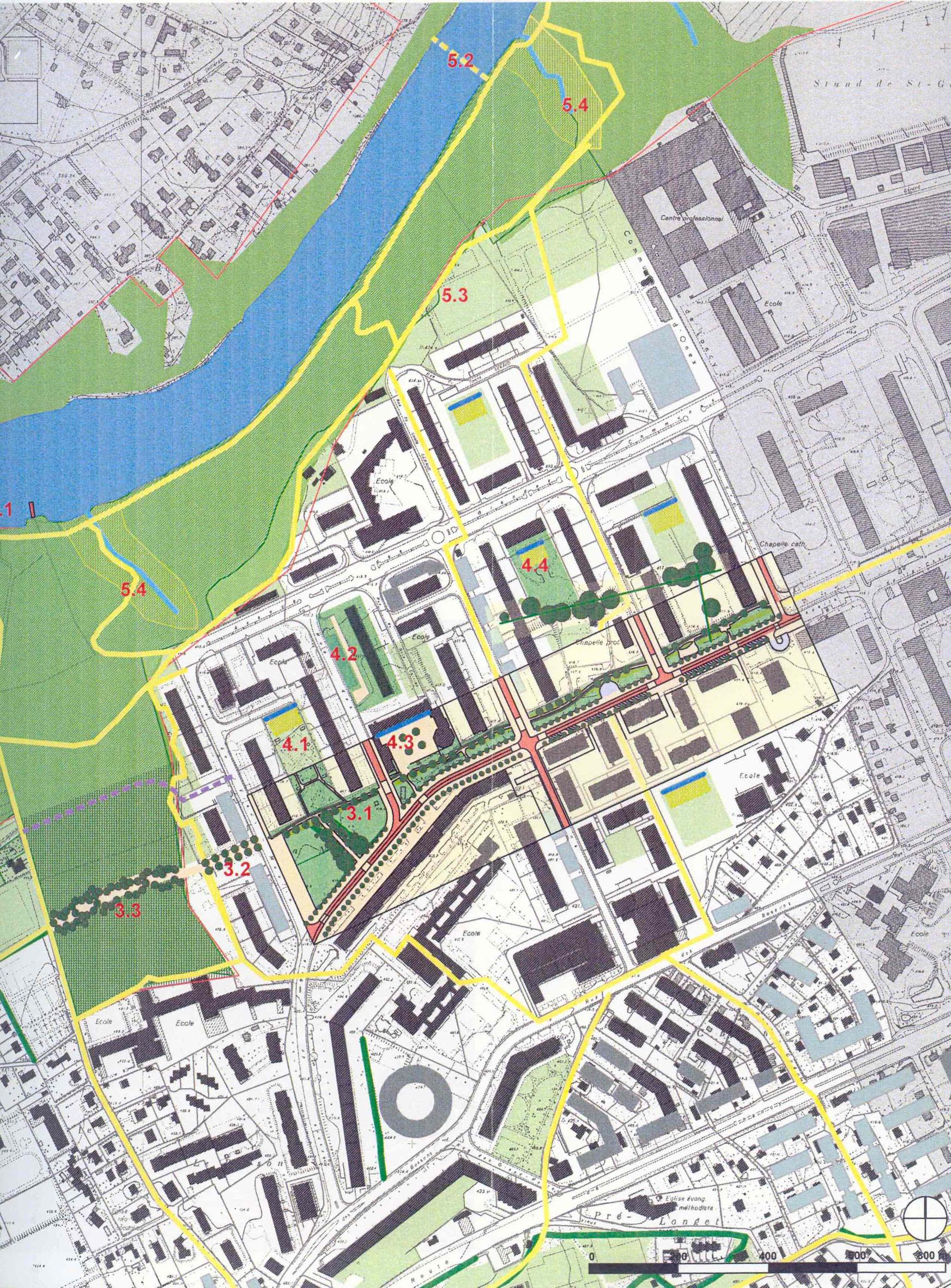 La Cité Onex-Lancy des années 1960 et la révision du Plan directeur en 2000