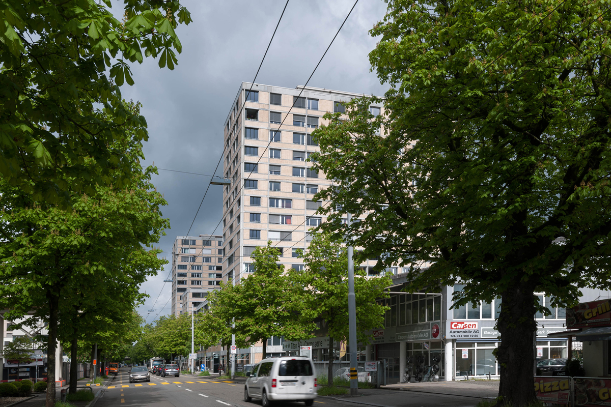 Letzibach Teilareal C, Zürich Architektur: ARGE Adrian Streich Architekten AG / Loeliger Strub Architektur GmbH, Zürich; Bauherrschaft: SBB Immobilien Development, Zürich