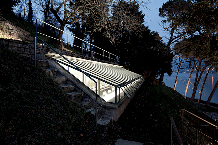 Paolo Brambilla, Elisabetta Orsoni, Arch. Corrado Tagliabue, serra piccola del Grumello, Como.