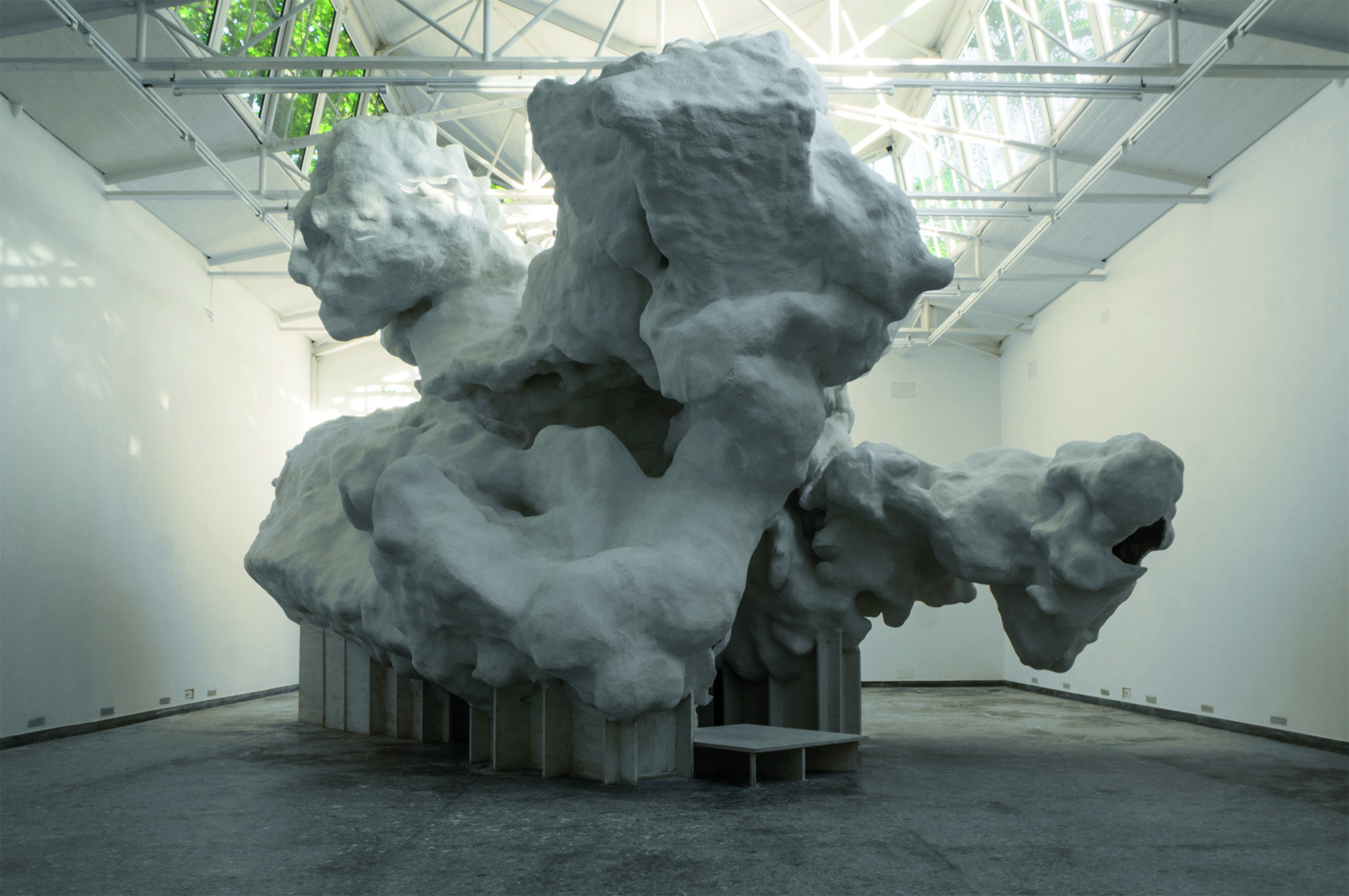 Incidental Space di Christian Kerez nel padiglione svizzero.