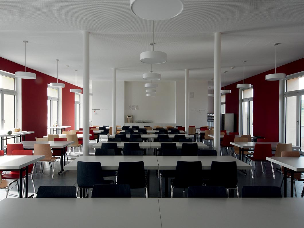 Interno della mensa