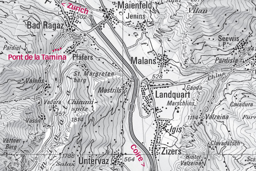 Localisation du pont