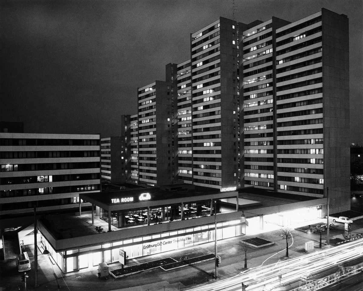 Nachtbild, 1960er-Jahre.