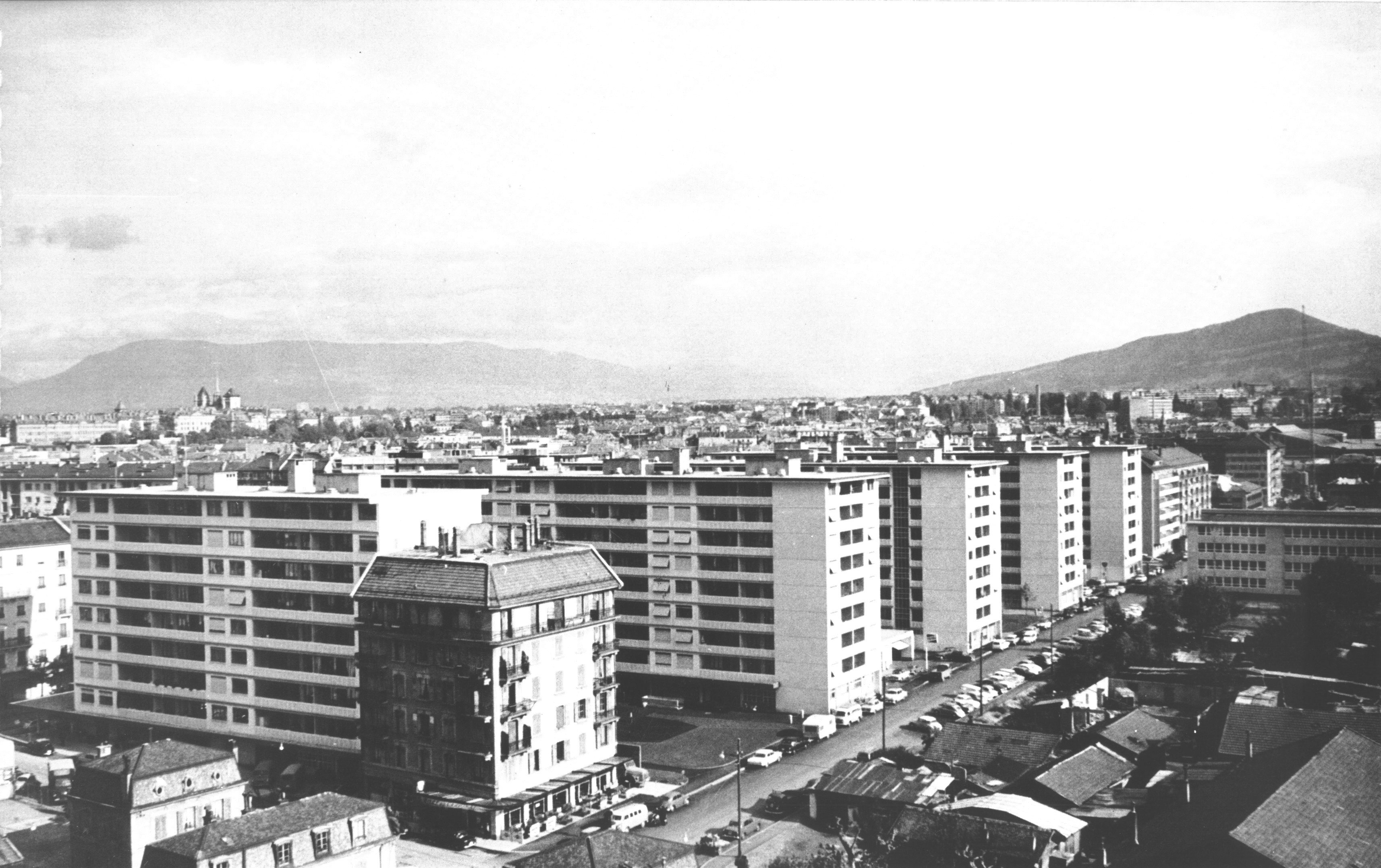 Honegger Frères, cité Carl-Vogt, Genève, 1960-1964