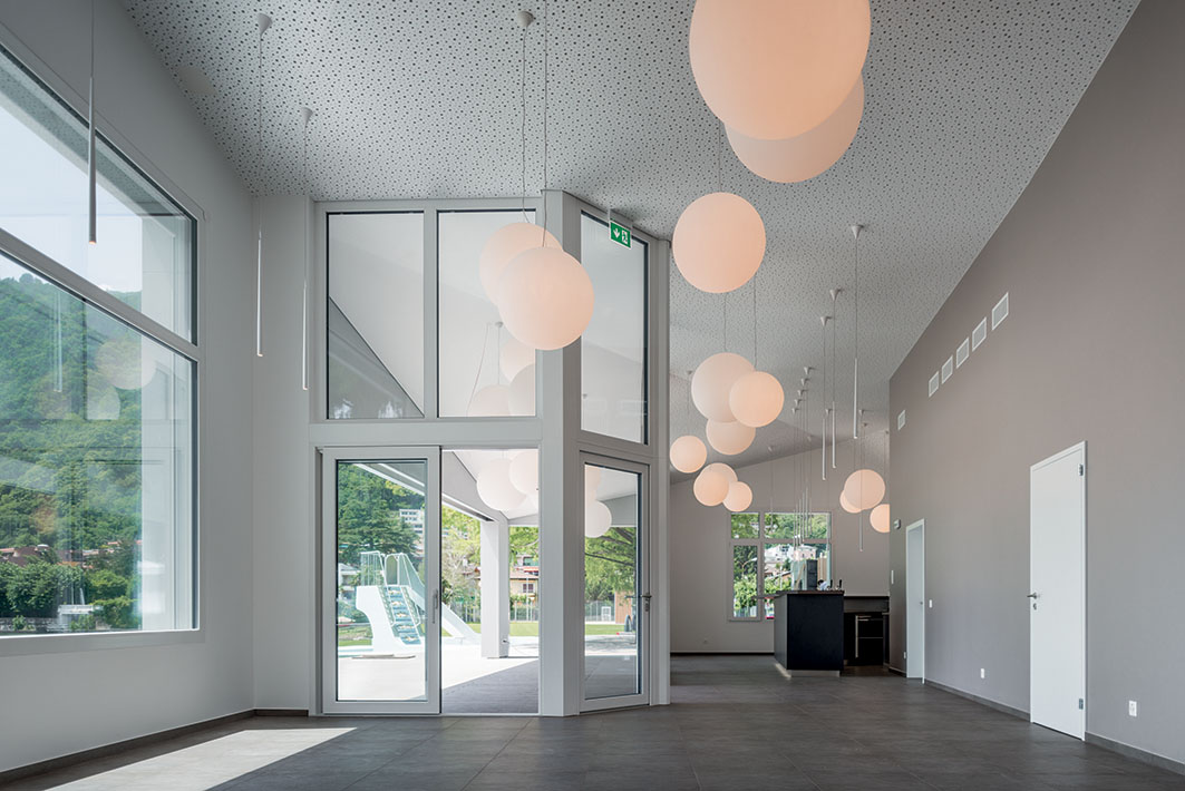 Area di svago a lago, Melide.