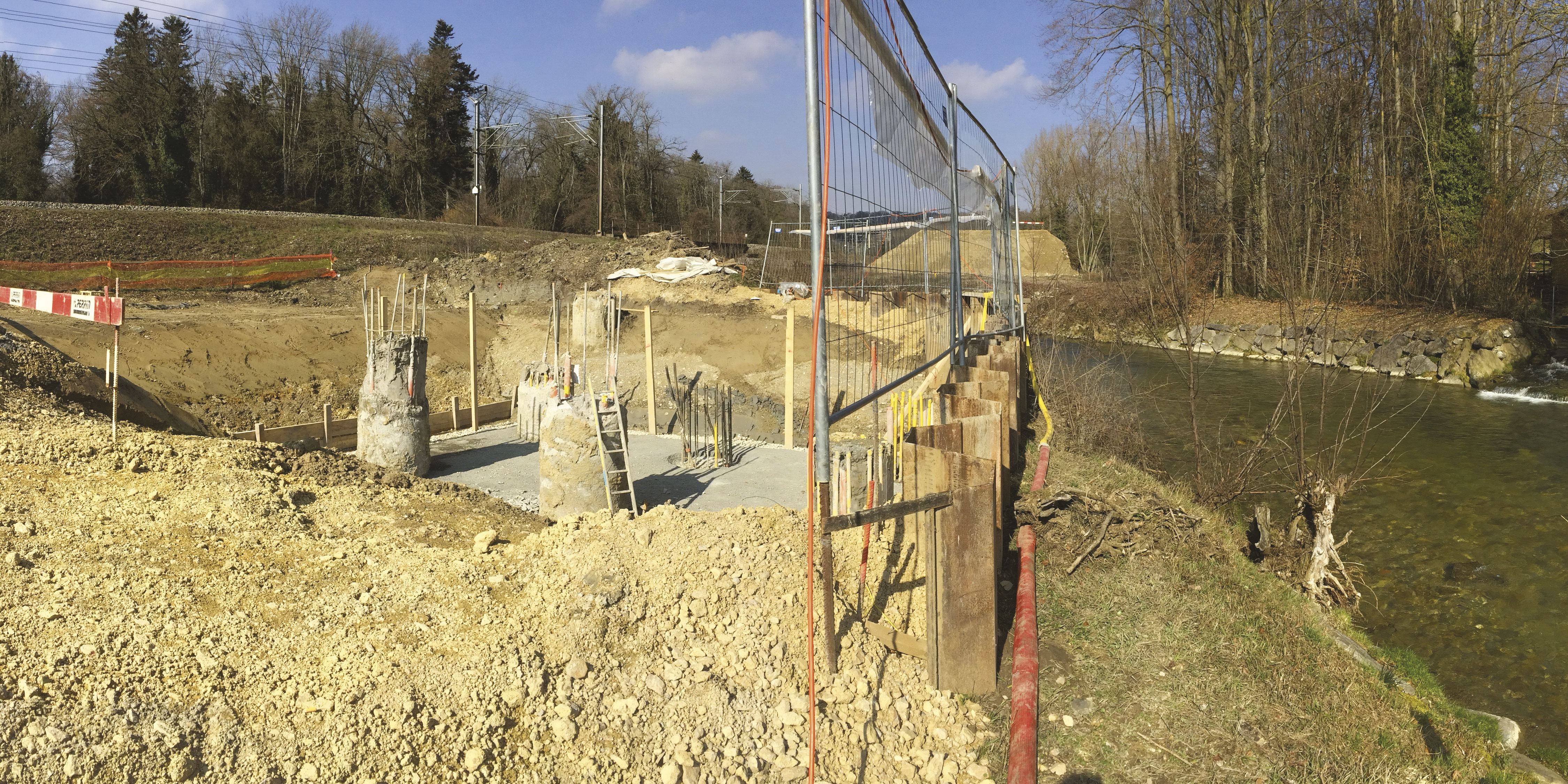 Fondation à proximité de la Venoge